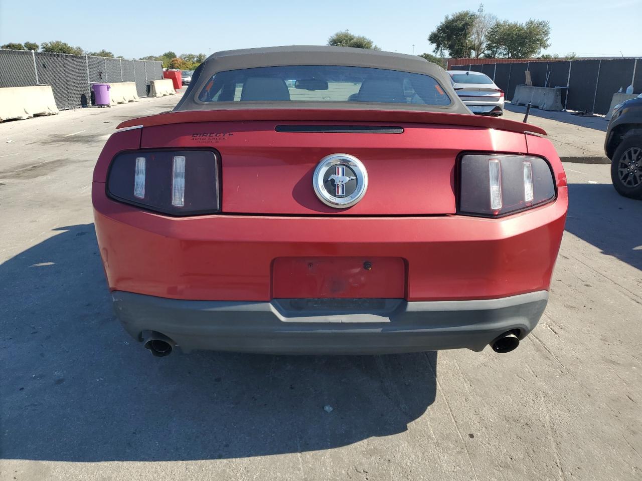 2012 Ford Mustang VIN: 1ZVBP8EM9C5204525 Lot: 93432085