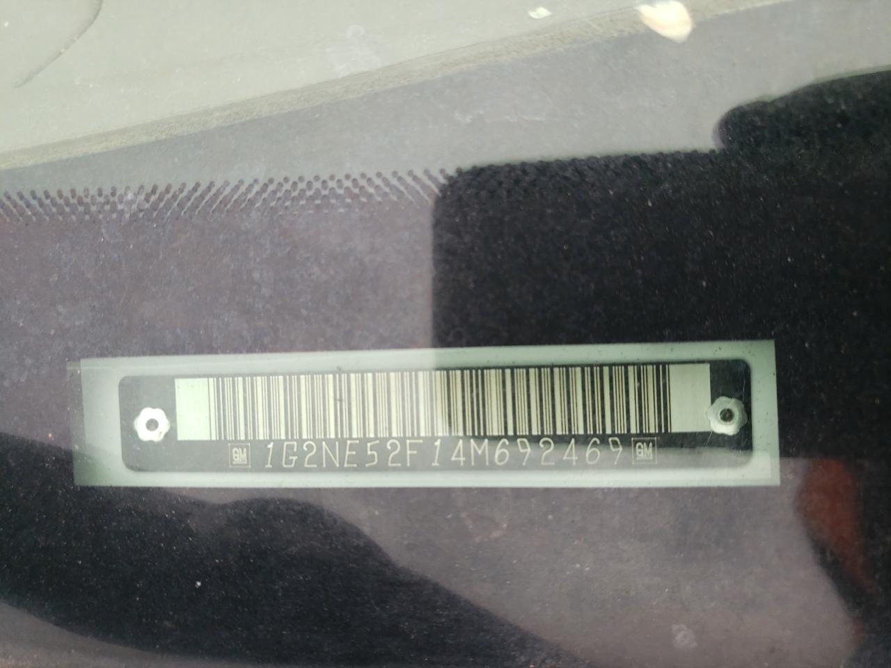 2004 Pontiac Grand Am Se VIN: 1G2NE52F14M692469 Lot: 91165045