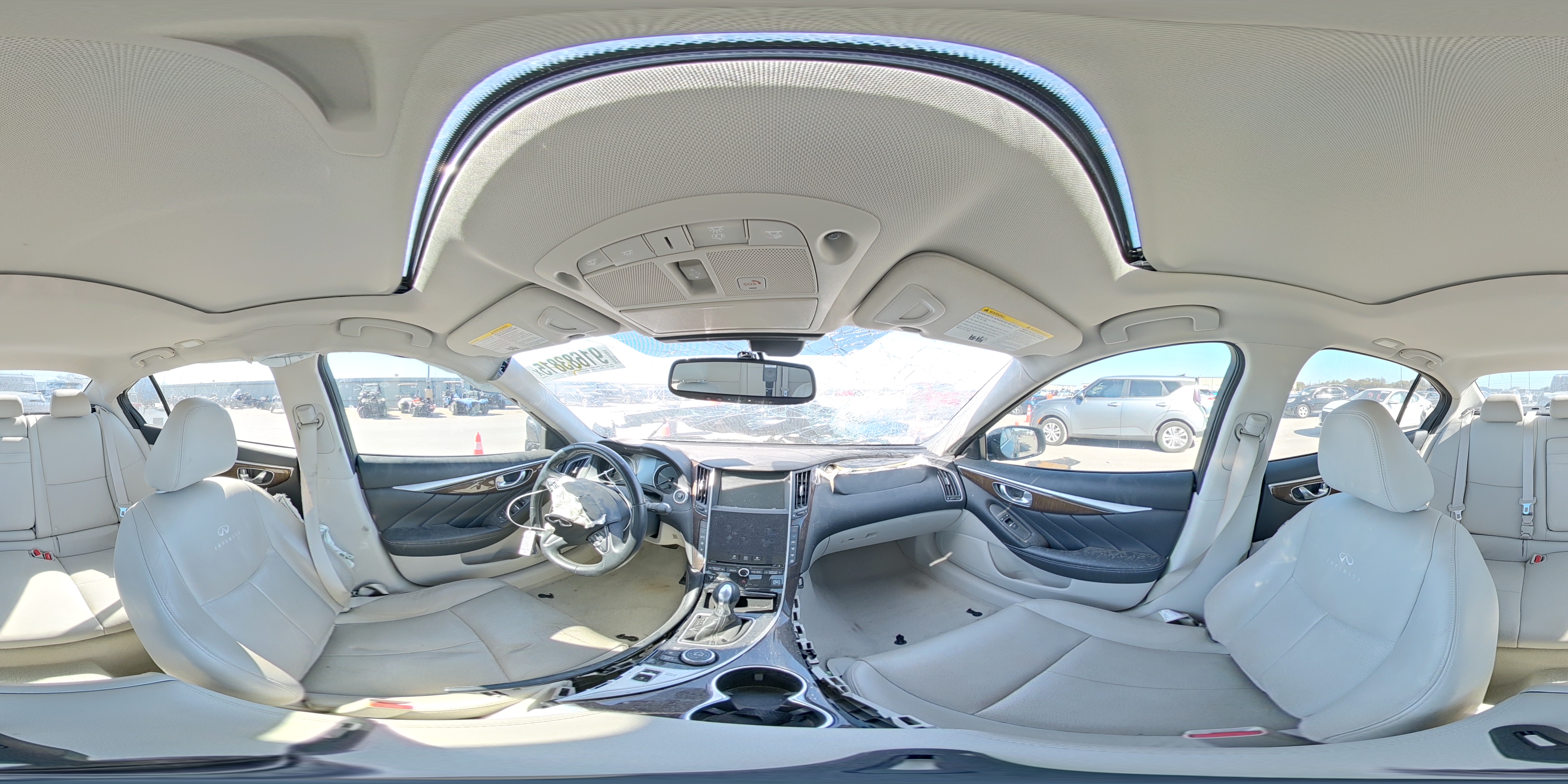 2014 Infiniti Q50 Base VIN: JN1BV7AP6EM672243 Lot: 91683815