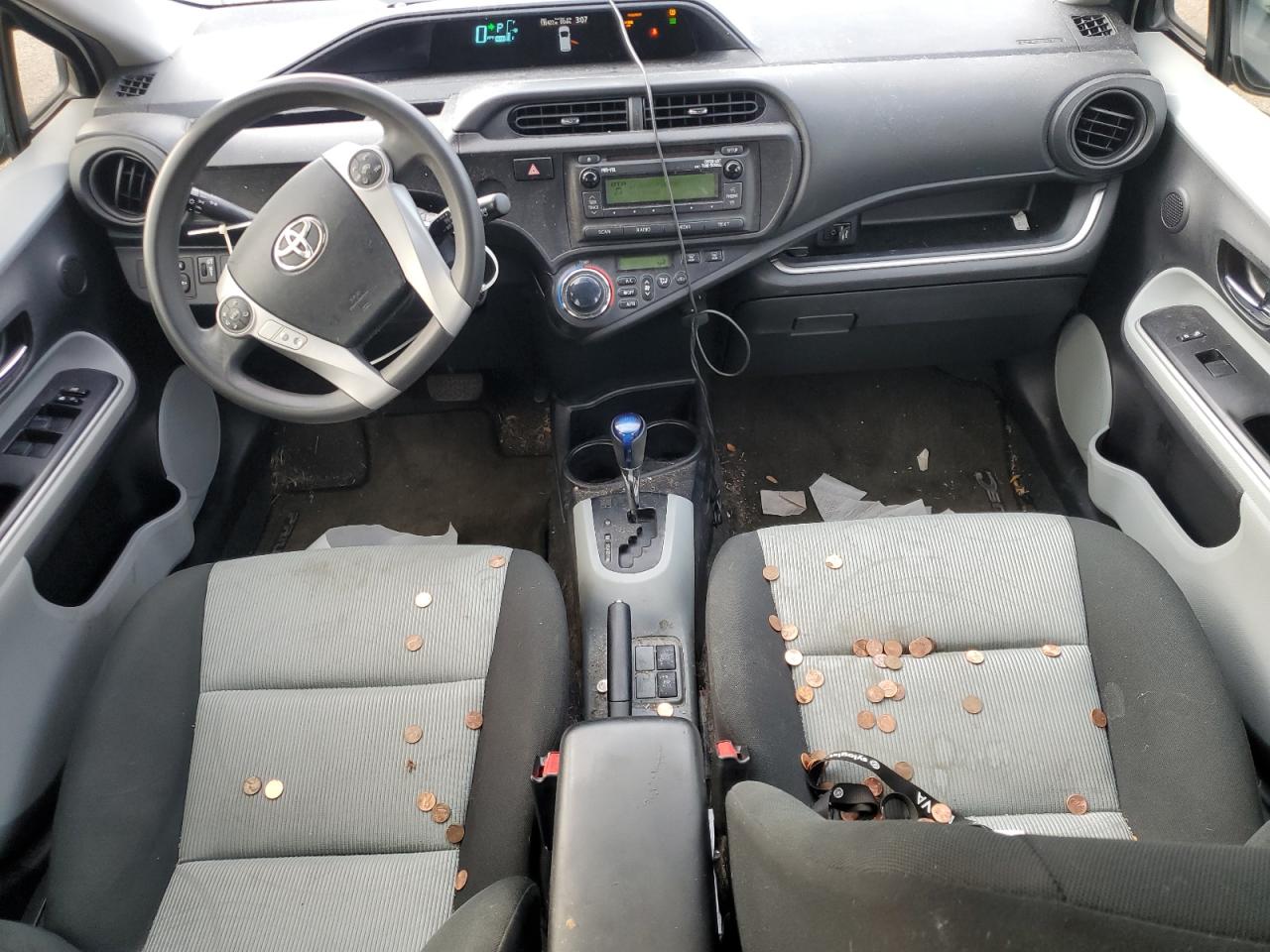 2013 Toyota Prius C VIN: JTDKDTB38E1575258 Lot: 93696735