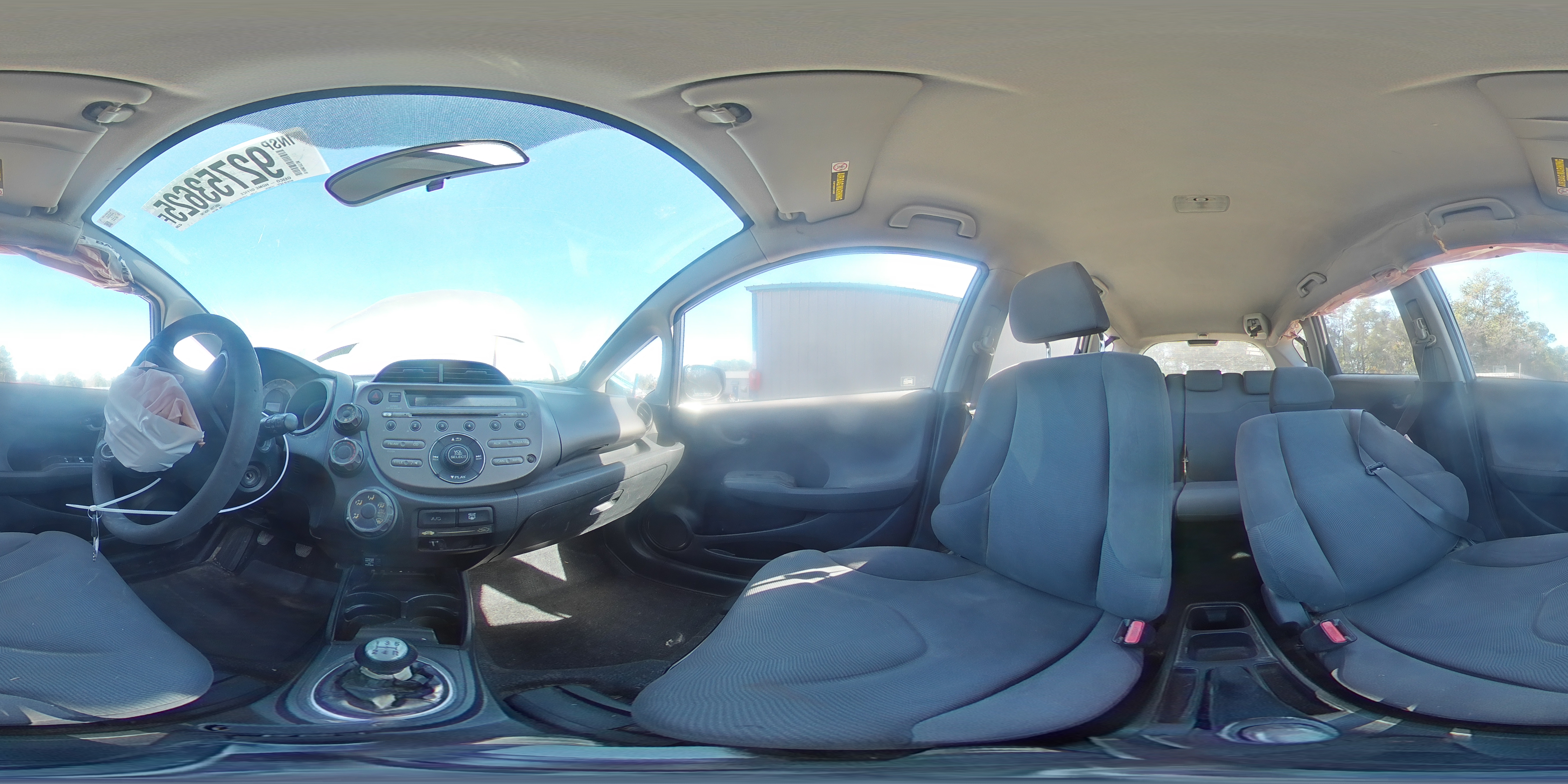 2010 Honda Fit VIN: JHMGE8G28AS015792 Lot: 92753625