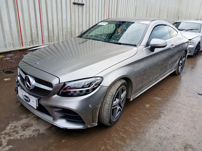2020 MERCEDES-BENZ C CLASS C200 AMG LINE EDITION 2DR 9G-TRONIC for sale at Copart PETERLEE