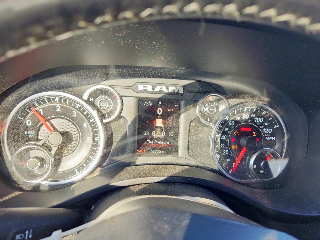 2019 Ram 1500 Big Horn/Lone Star VIN: 1C6RREFT0KN730189 Lot: 92020395