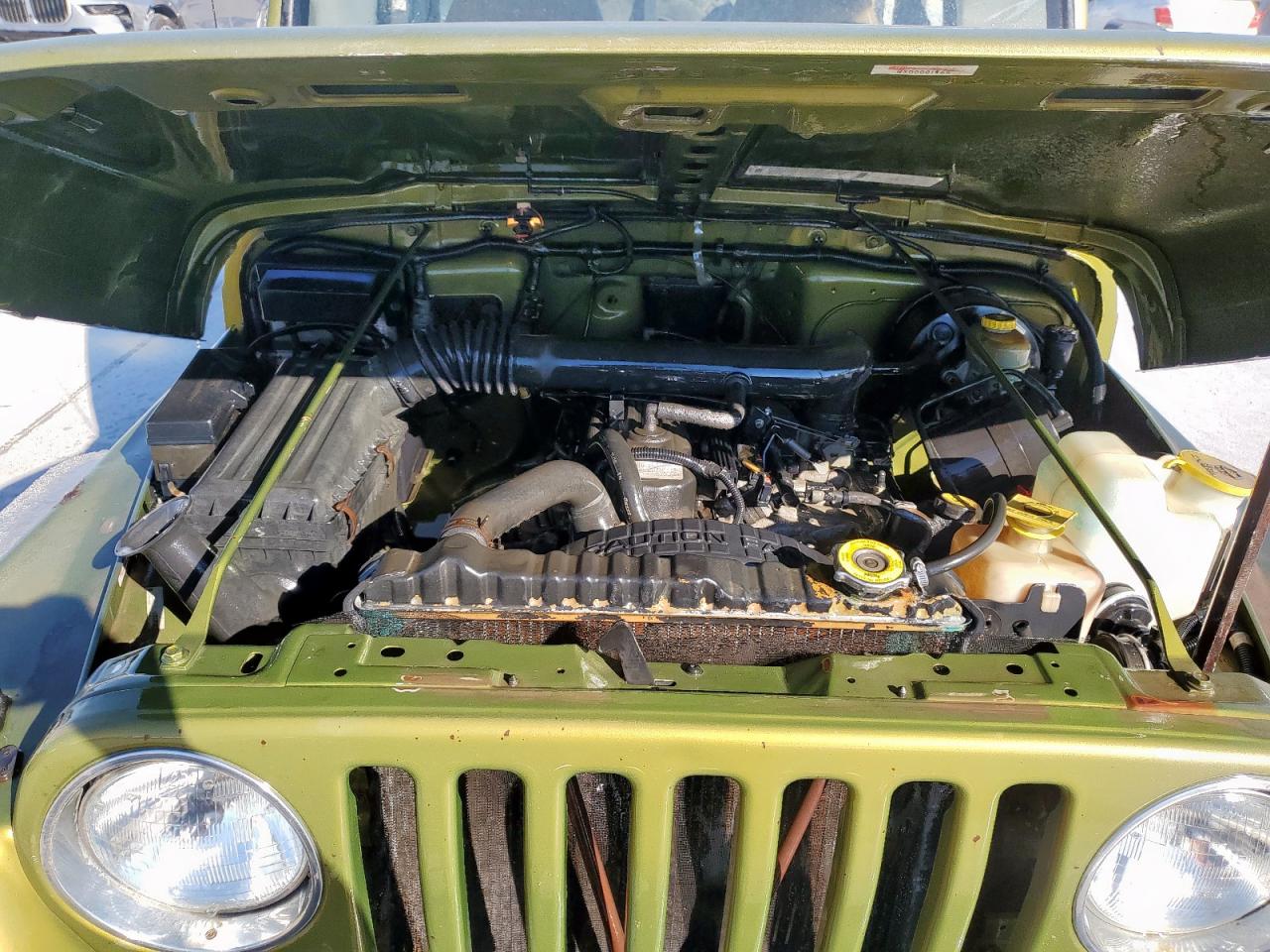 1997 Jeep Wrangler / Tj Sport VIN: 1J4FY19S7VP424443 Lot: 91508425