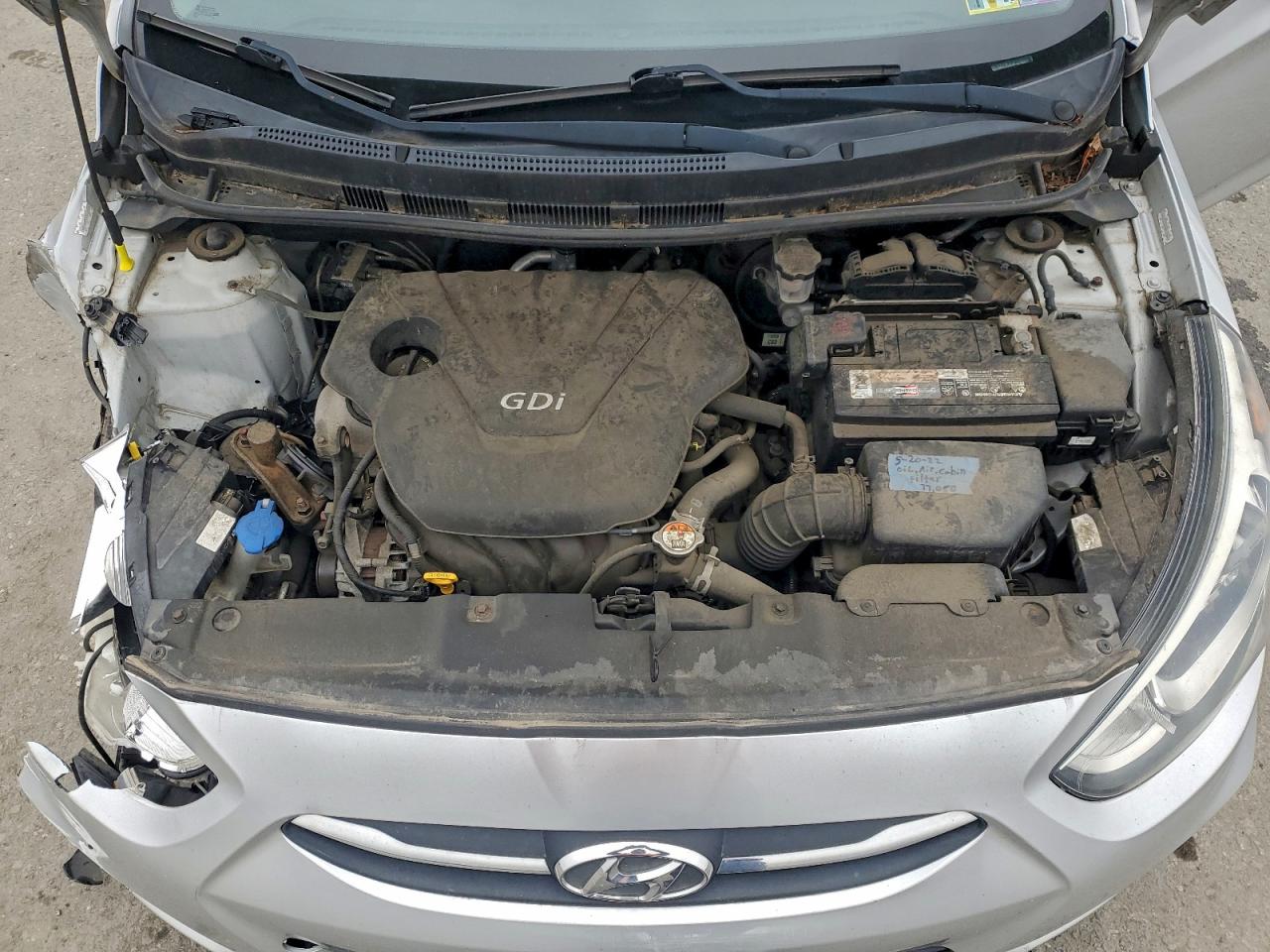 2015 Hyundai Accent Gs VIN: KMHCT5AE4FU213333 Lot: 93604145