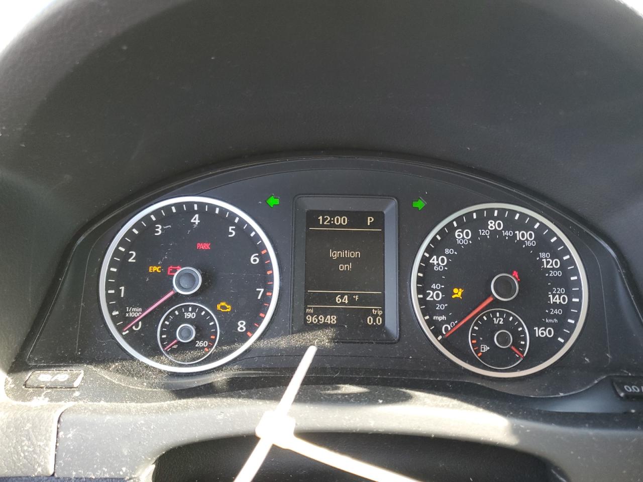 2014 Volkswagen Tiguan S VIN: WVGAV3AX1EW566123 Lot: 93552275