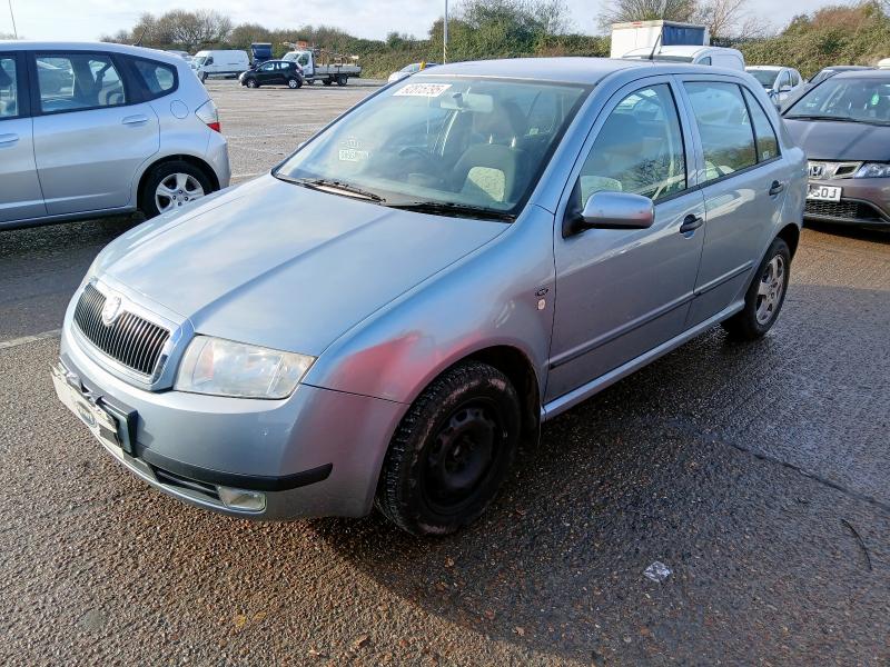 2004 SKODA FABIA 1.2 12V COMFORT 5DR 64HP for sale at Copart SANDWICH