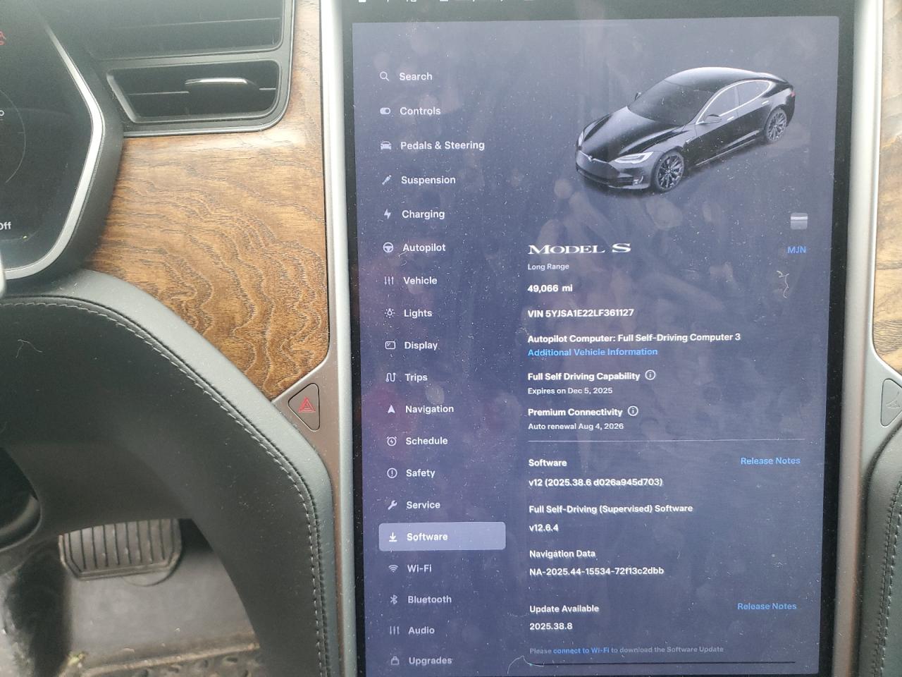 2020 Tesla Model S VIN: 5YJSA1E22LF361127 Lot: 92251035