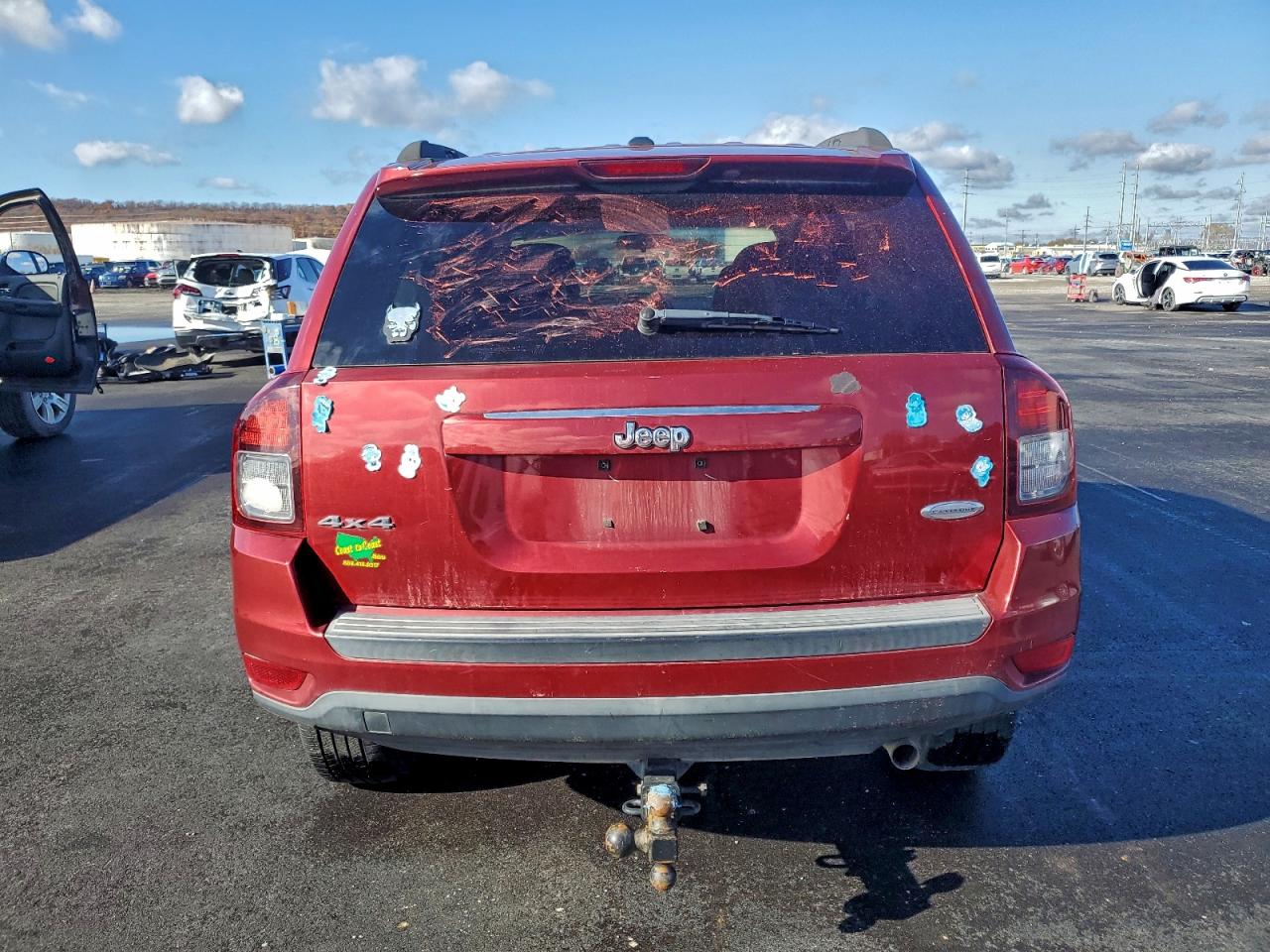 2015 Jeep Compass Latitude VIN: 1C4NJDEB7FD366480 Lot: 93635215