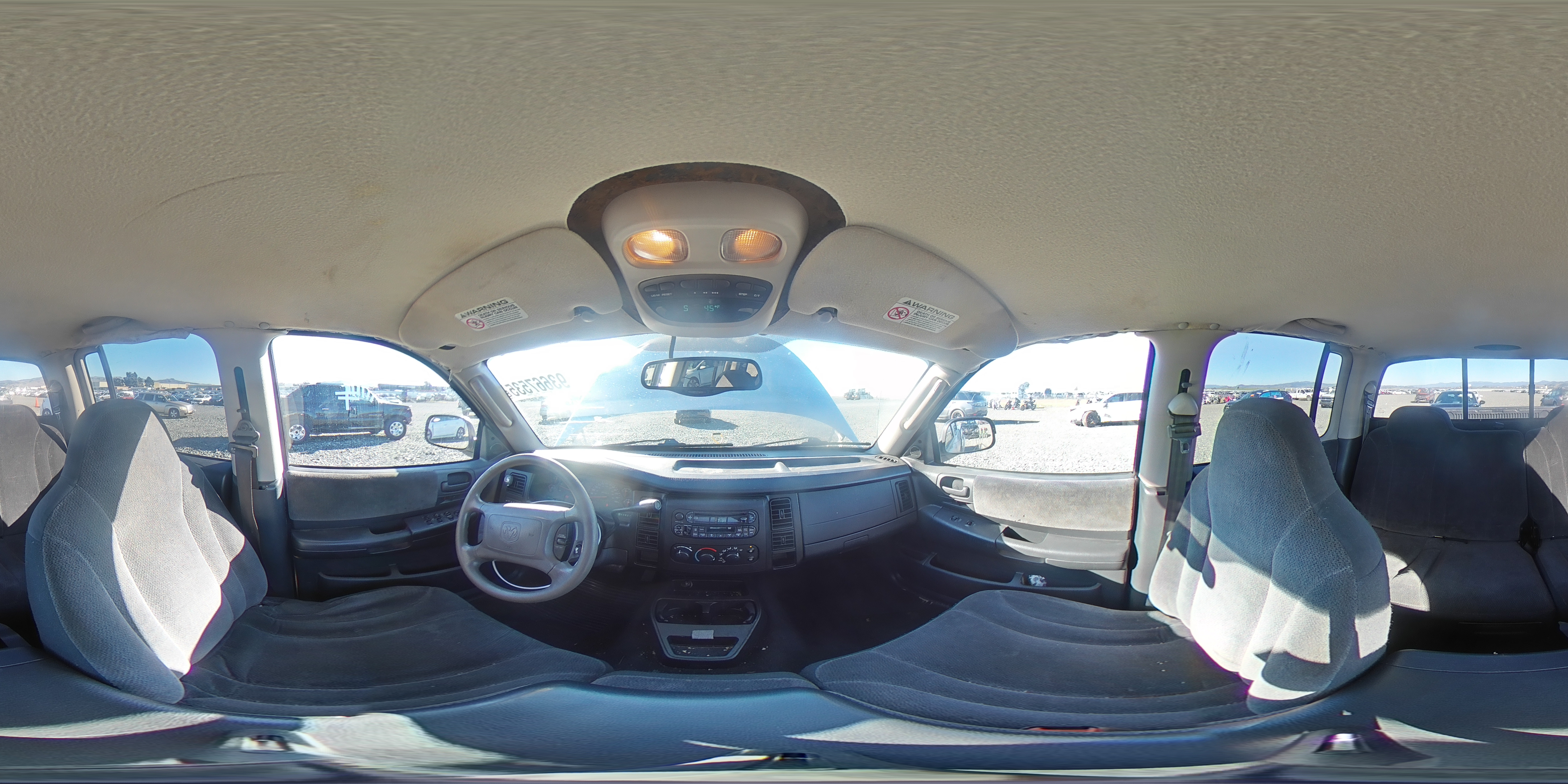 2003 Dodge Dakota Quad Slt VIN: 1D7HL48N93S151239 Lot: 93667535