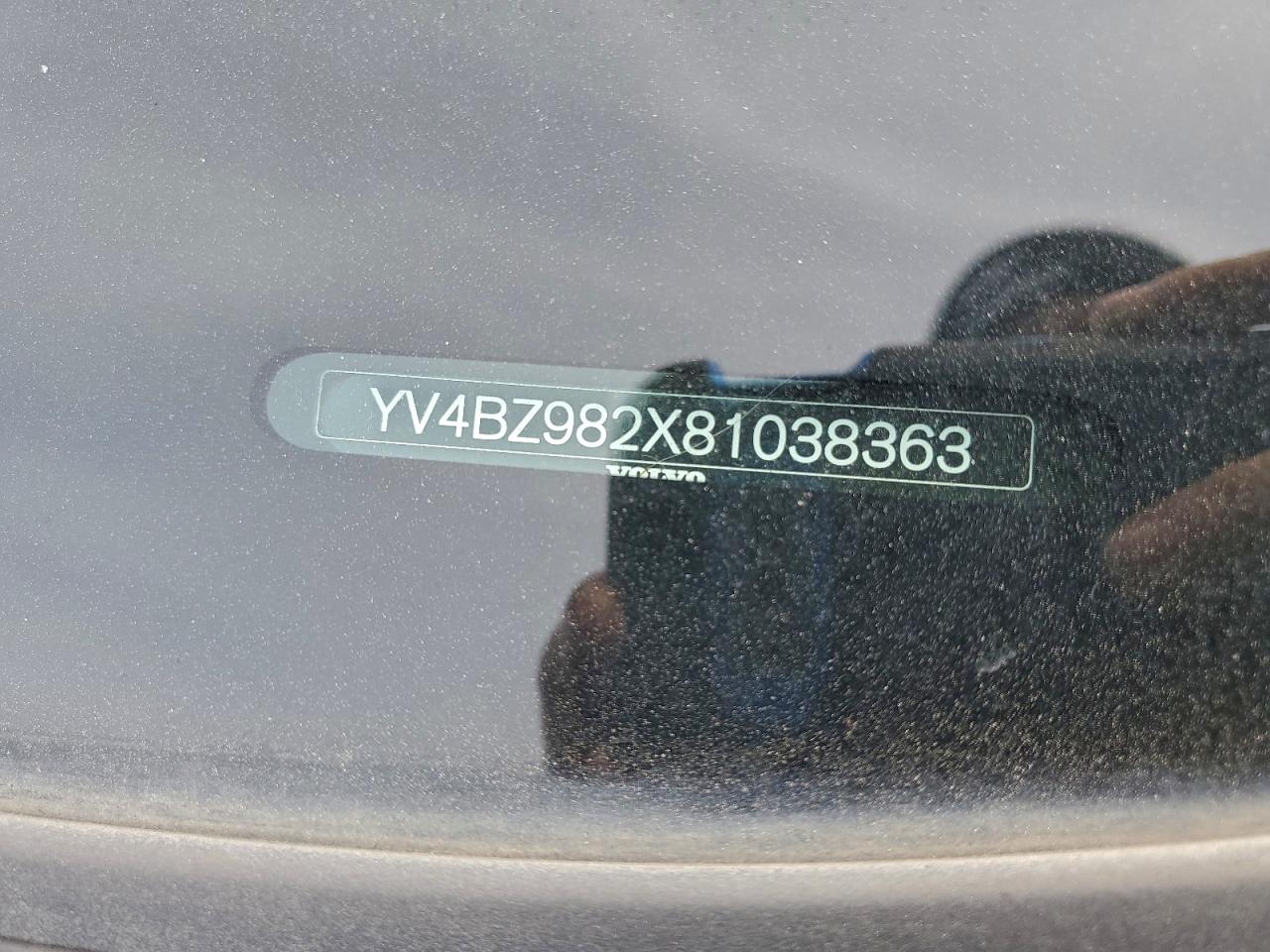 2008 Volvo Xc70 VIN: YV4BZ982X81038363 Lot: 94758385