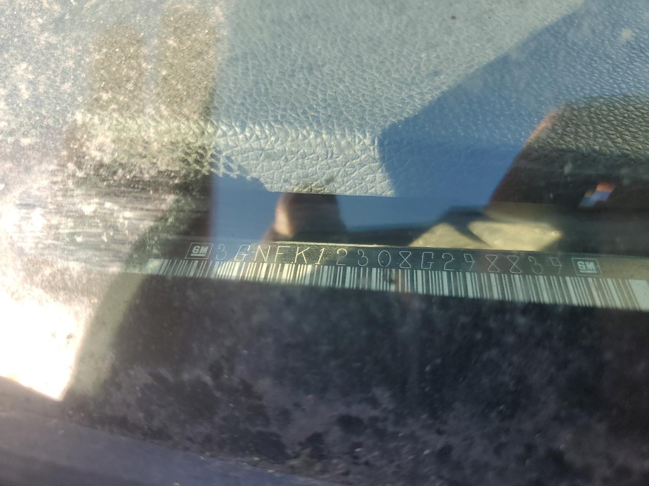 2008 Chevrolet Avalanche K1500 VIN: 3GNFK12308G298839 Lot: 91184275