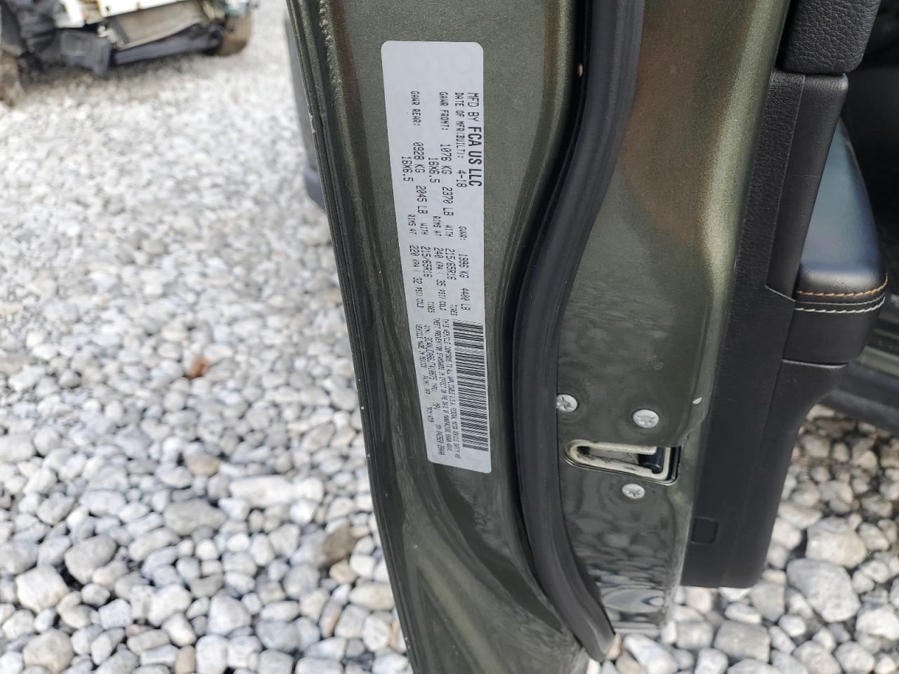 2018 Jeep Compass Sport VIN: 3C4NJCAB6JT410875 Lot: 93542555