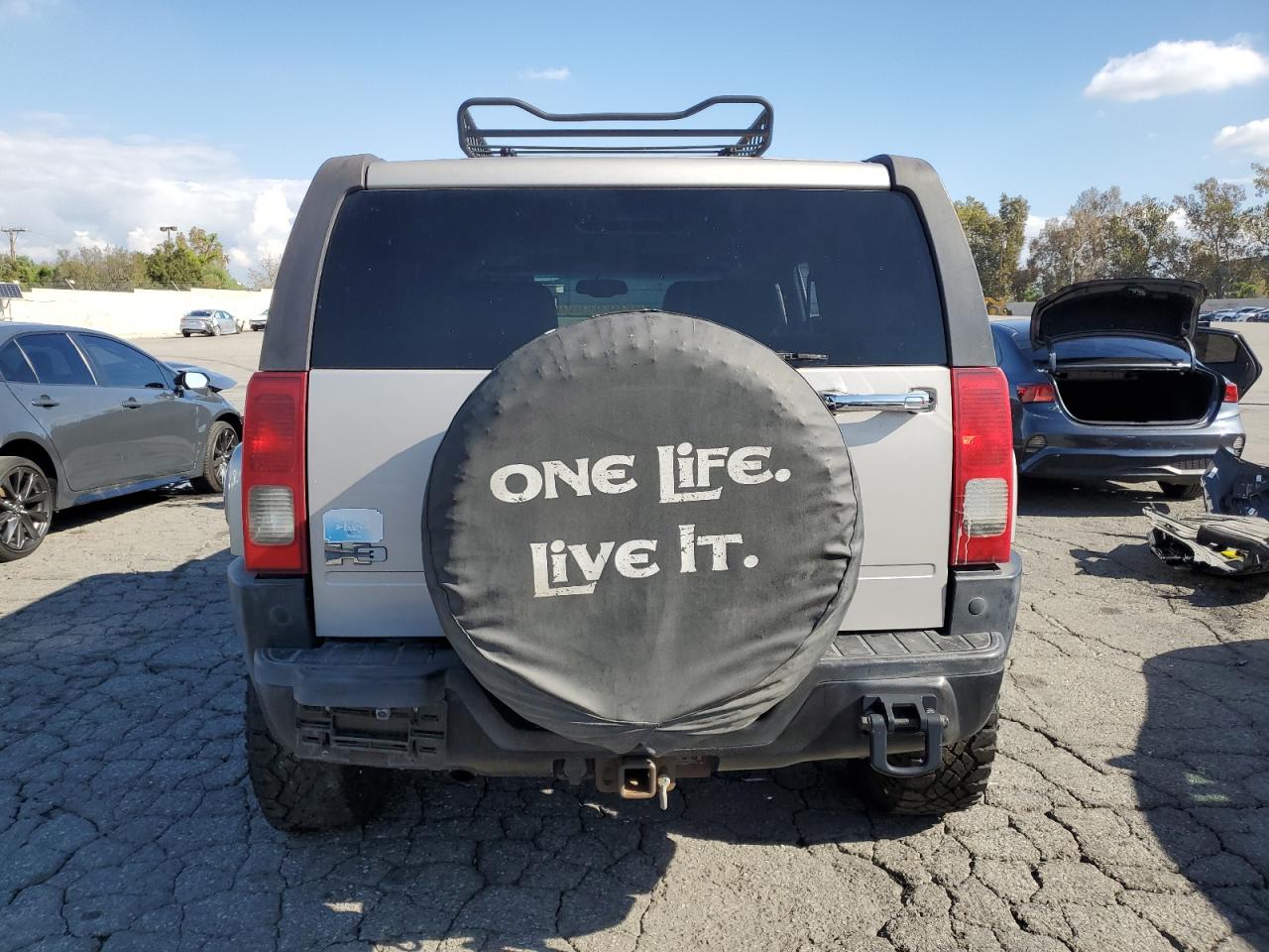 2007 Hummer H3 VIN: 5GTDN13E978110520 Lot: 92748725