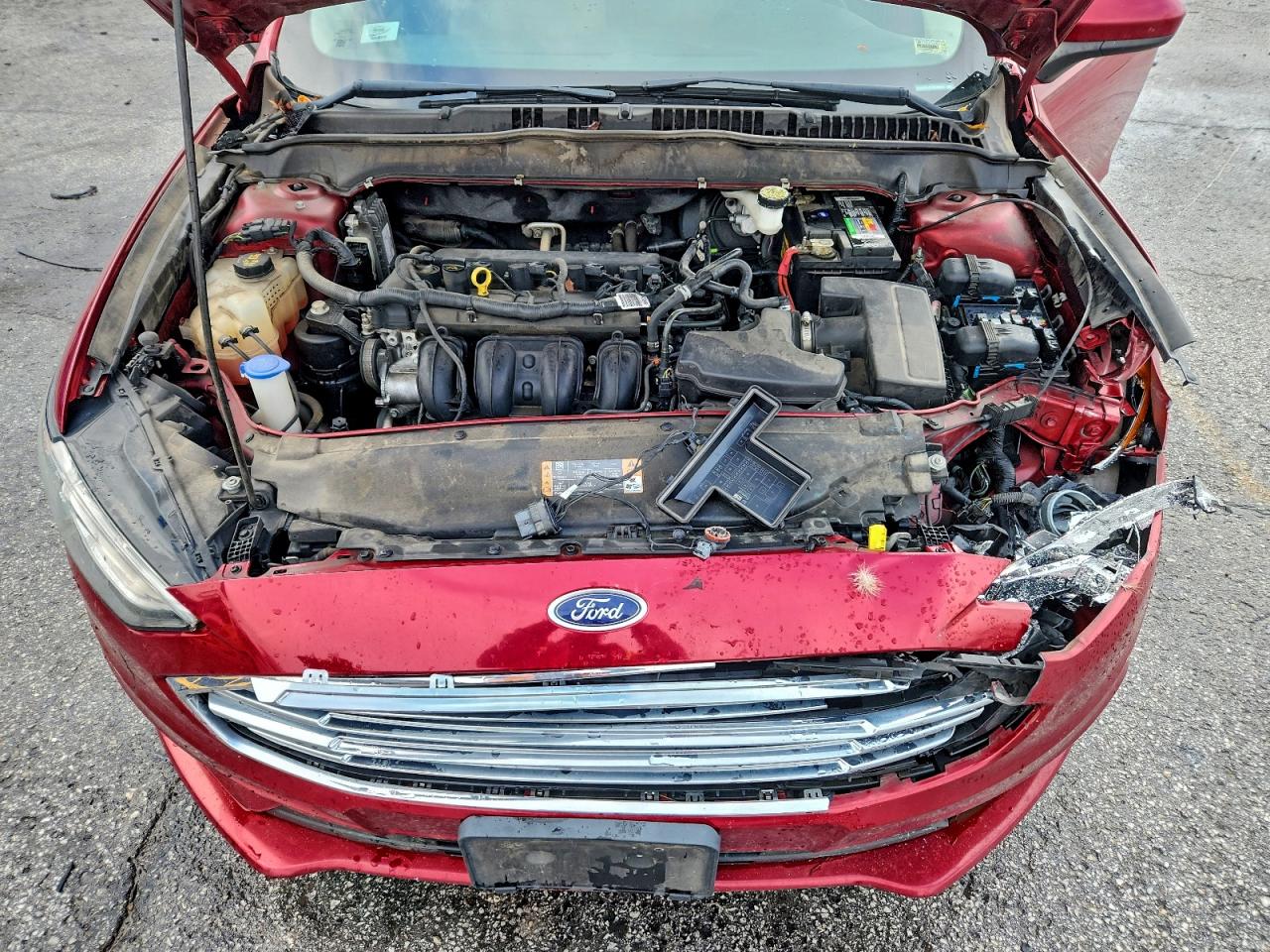 2018 Ford Fusion S VIN: 3FA6P0G75JR240564 Lot: 93451835