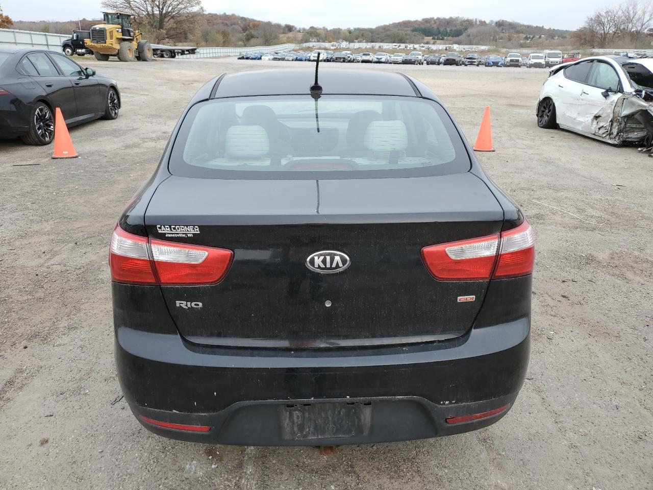2013 Kia Rio Lx VIN: KNADM4A3XD6189181 Lot: 91874595