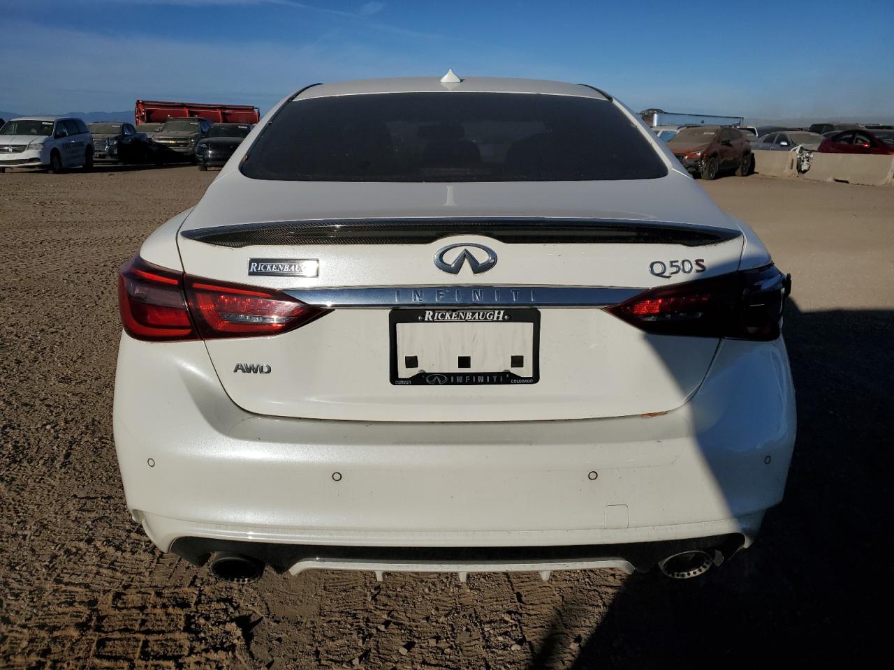 2018 Infiniti Q50 Red Sport 400 VIN: JN1FV7AR0JM481902 Lot: 91631925