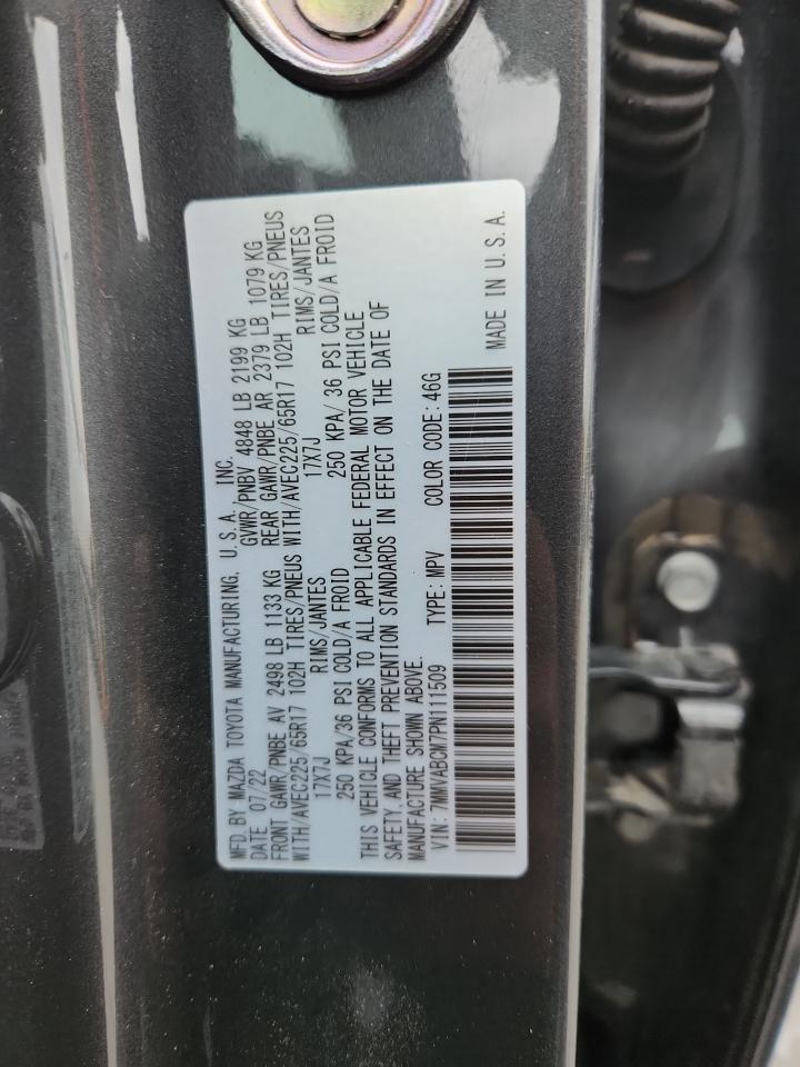 2023 Mazda Cx-50 Preferred Plus VIN: 7MMVABCM7PN111509 Lot: 90477415