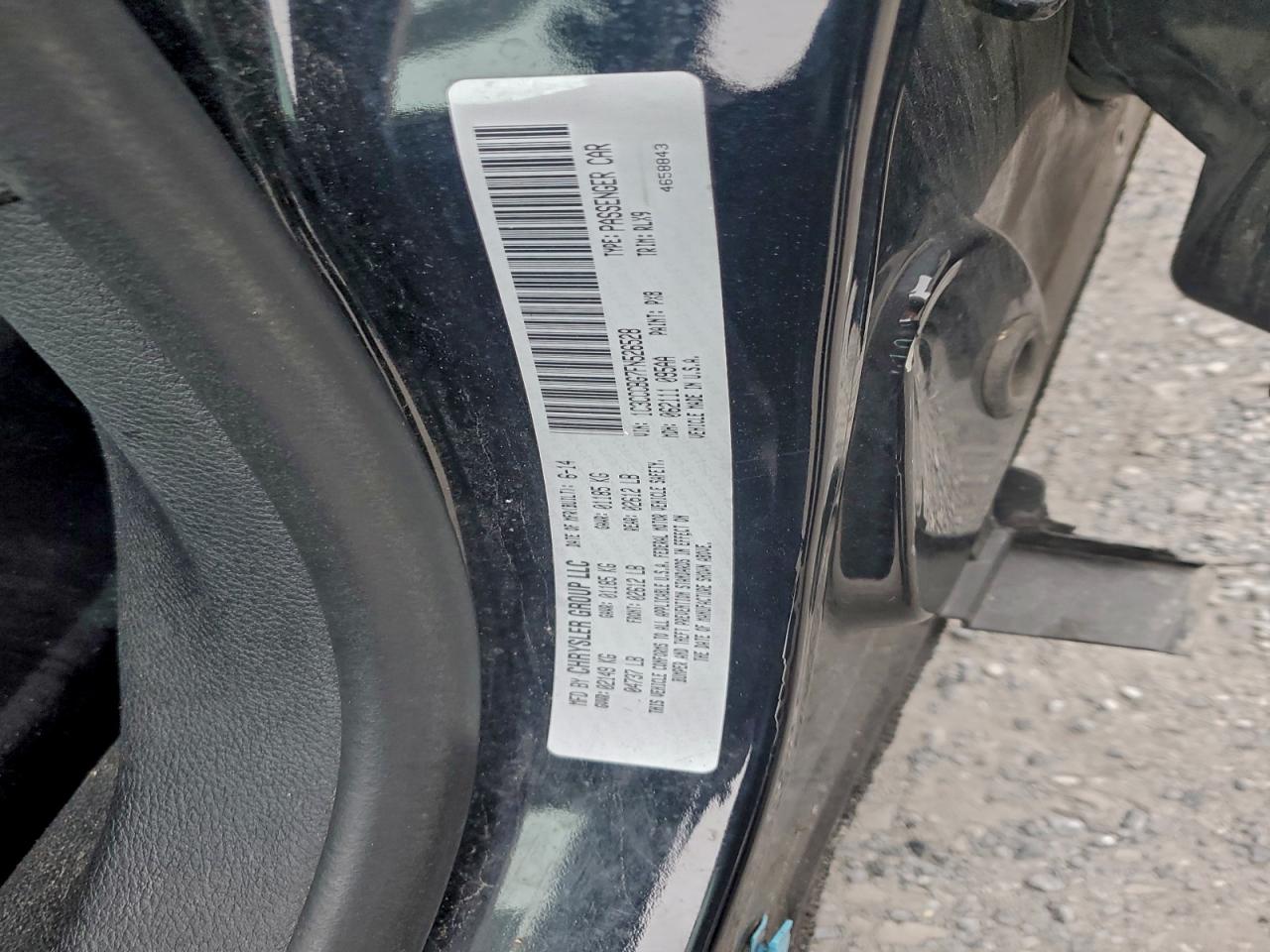 2015 Chrysler 200 S VIN: 1C3CCCBG7FN526528 Lot: 94243195