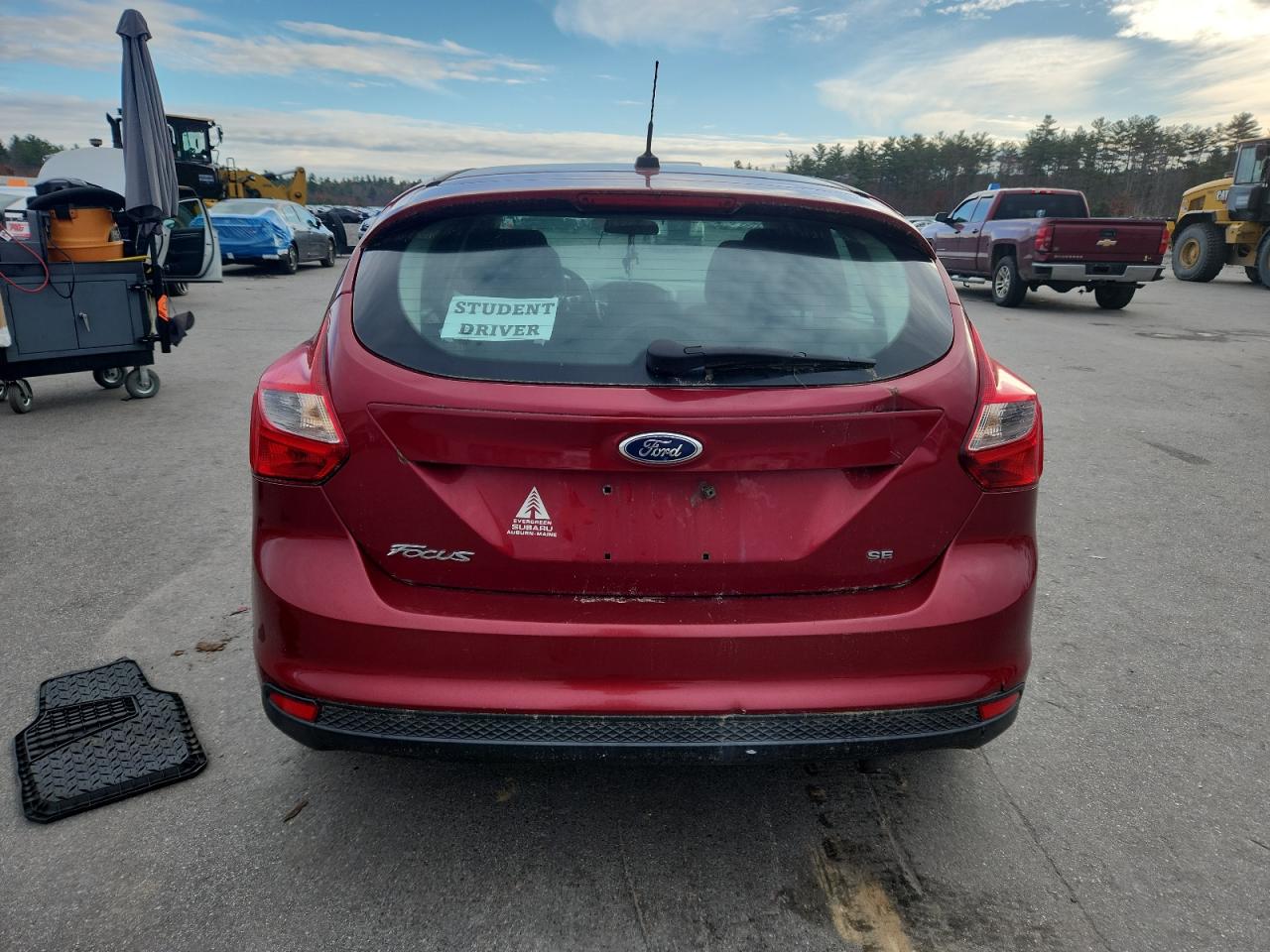2014 Ford Focus Se VIN: 1FADP3K2XEL178524 Lot: 92725095