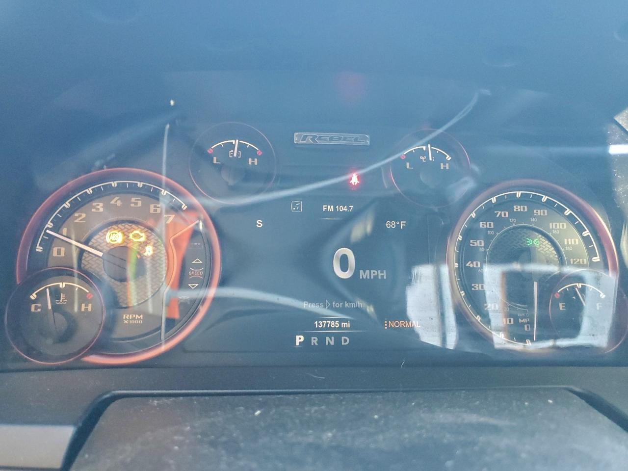 2017 Ram 1500 Rebel VIN: 1C6RR7YG1HS589543 Lot: 93155245