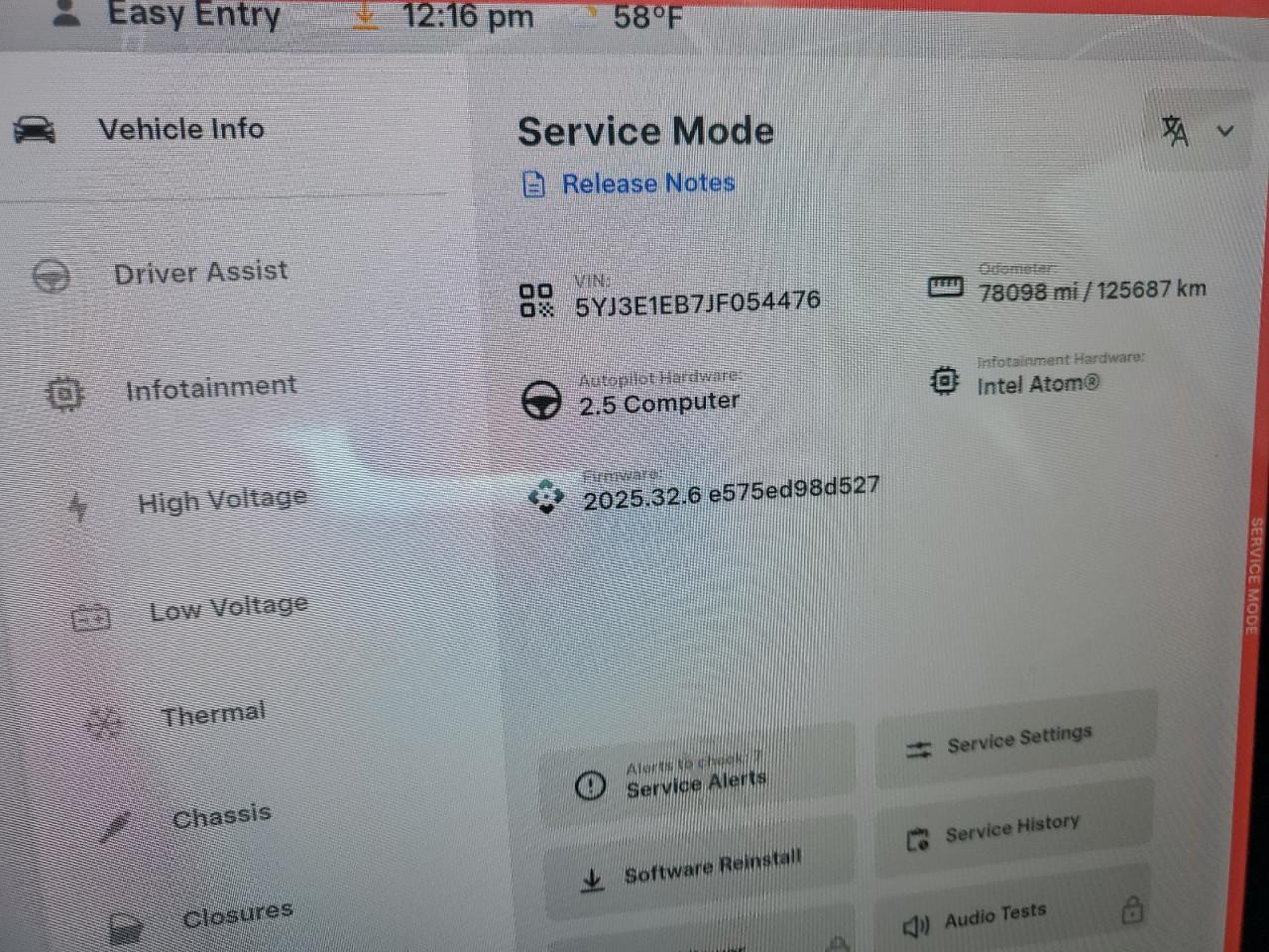 2018 Tesla Model 3 VIN: 5YJ3E1EB7JF054476 Lot: 91881235