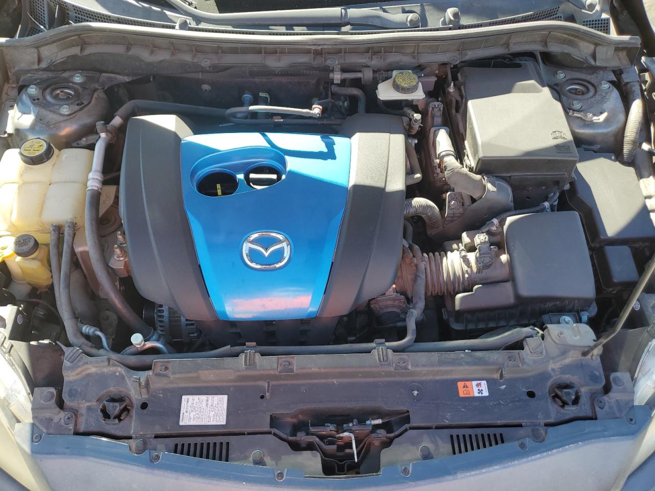2012 Mazda 3 I VIN: JM1BL1V86C1536955 Lot: 92850215