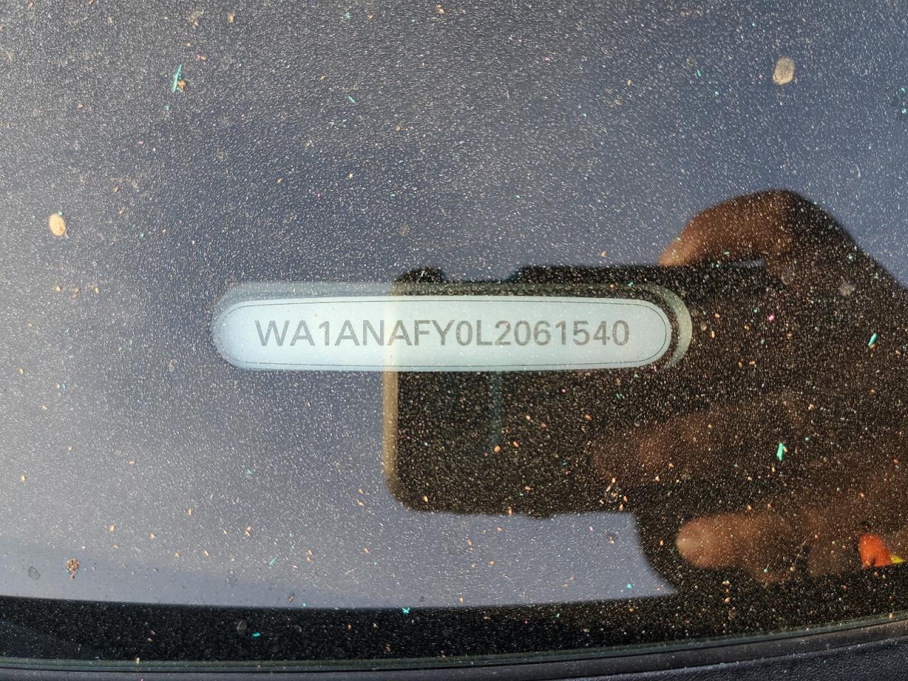 2020 Audi Q5 Premium VIN: WA1ANAFY0L2061540 Lot: 91460405