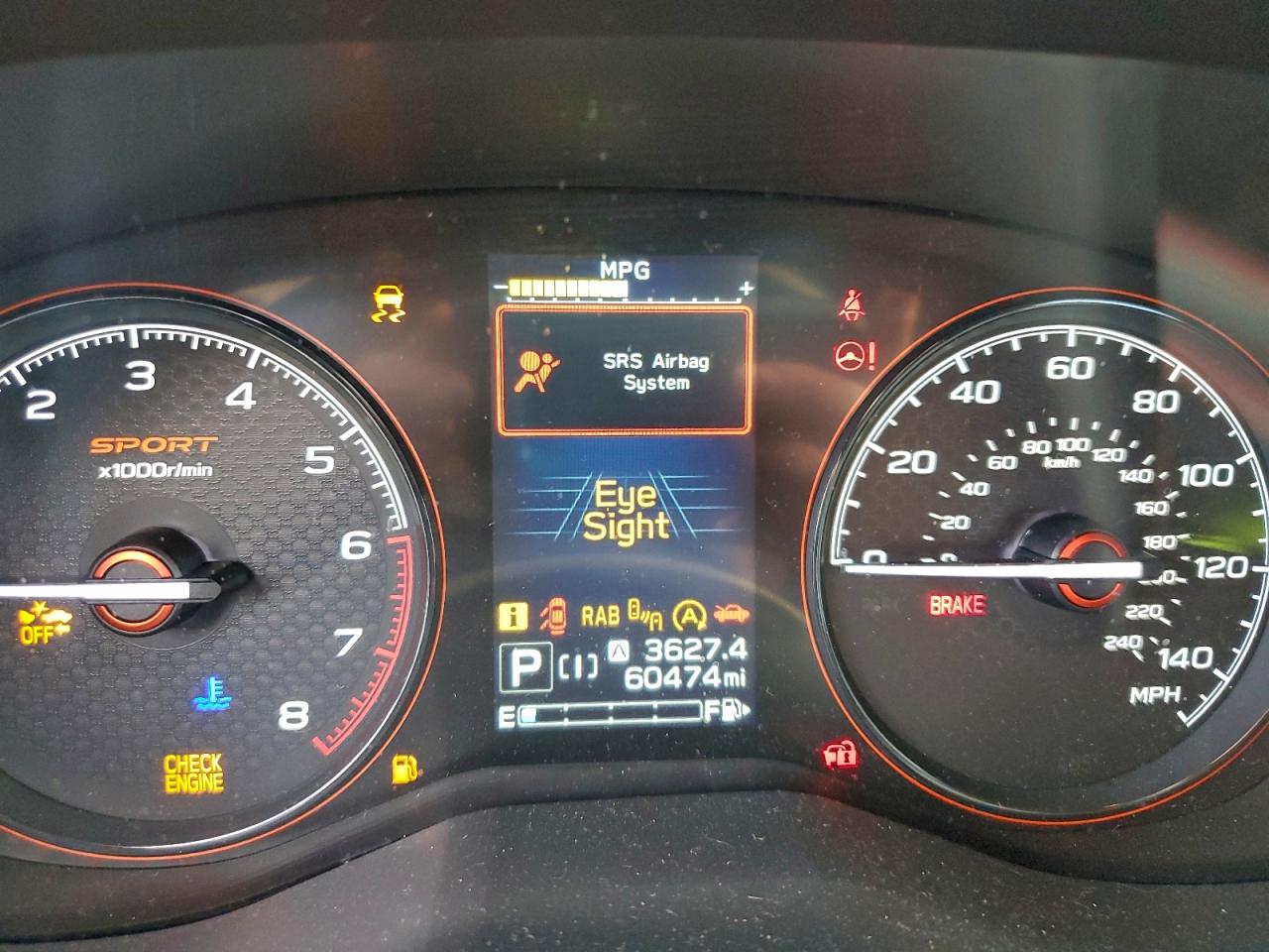 2020 Subaru Forester Sport VIN: JF2SKAMCXLH598327 Lot: 93743425