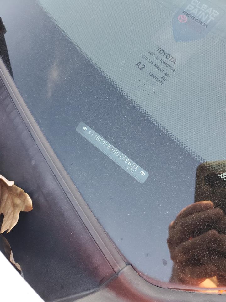 2017 Toyota Avalon Xle VIN: 4T1BK1EB5HU248604 Lot: 93078445