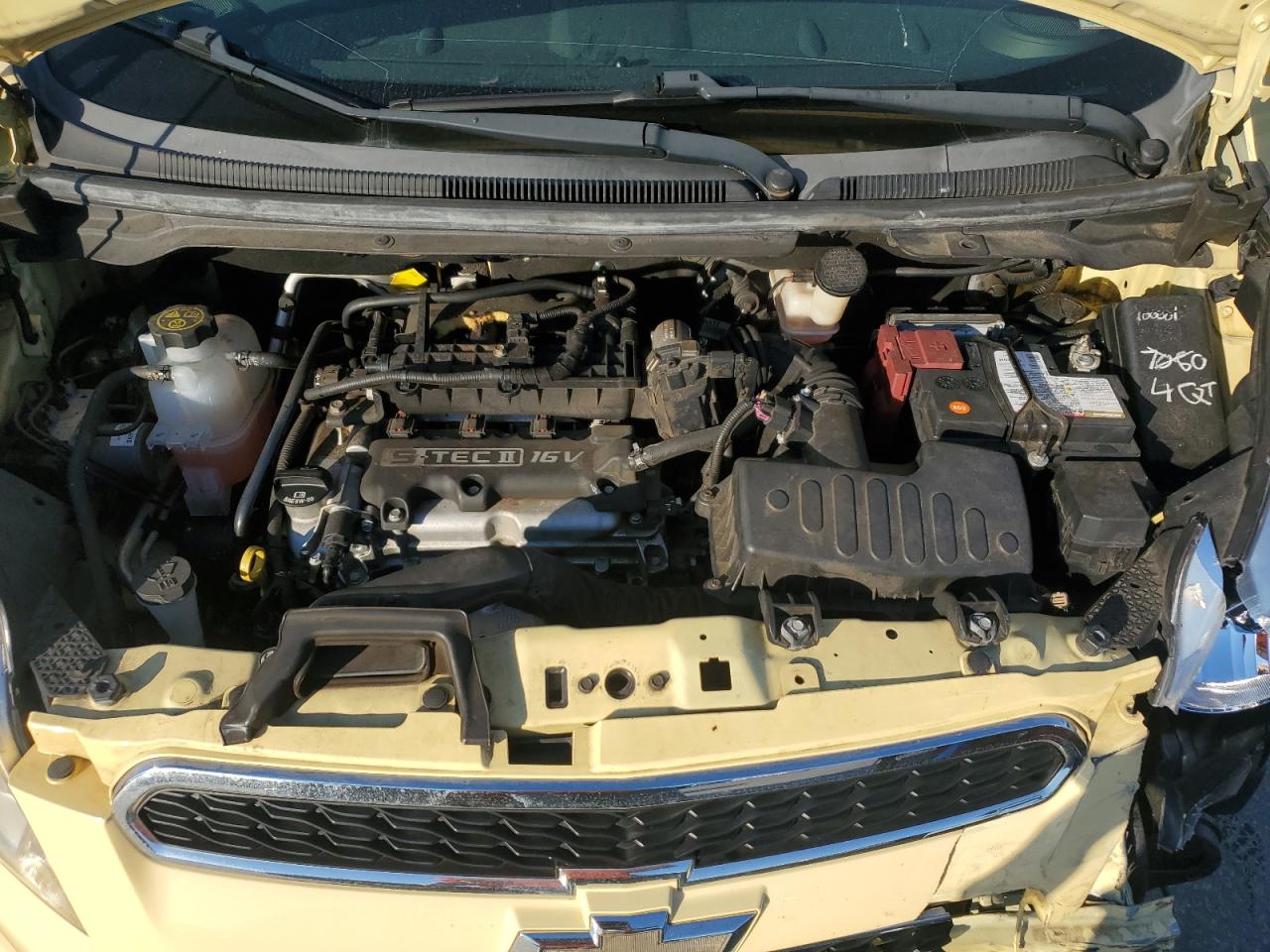 2014 Chevrolet Spark Ls VIN: KL8CB6S93EC462301 Lot: 91527115