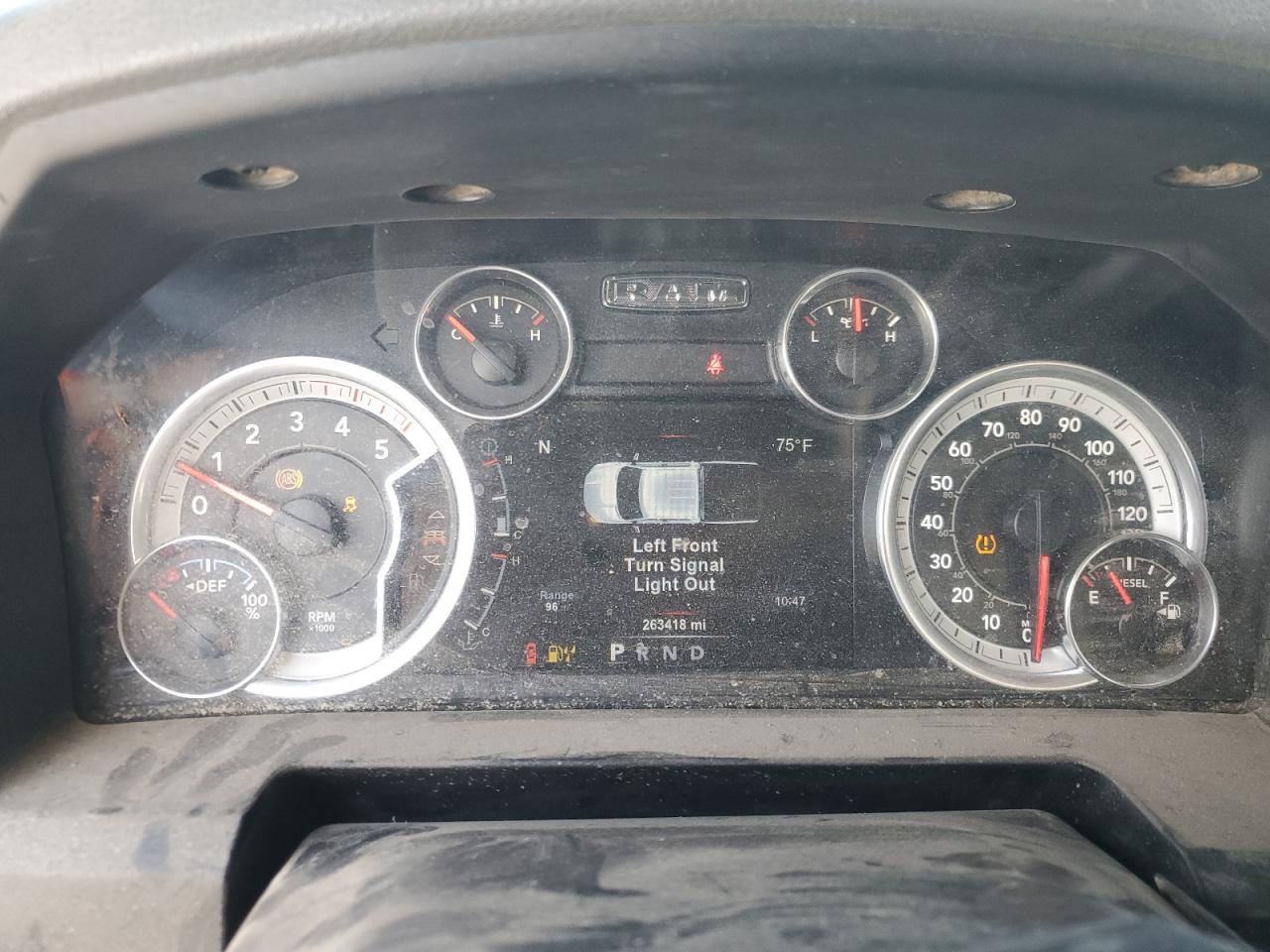 2015 Ram 2500 Slt VIN: 3C6UR5JL6FG535522 Lot: 91584815