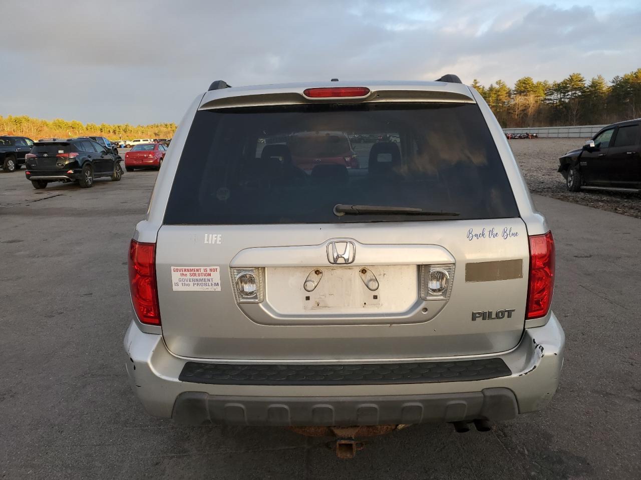2003 Honda Pilot Ex VIN: 2HKYF18413H515837 Lot: 91288315