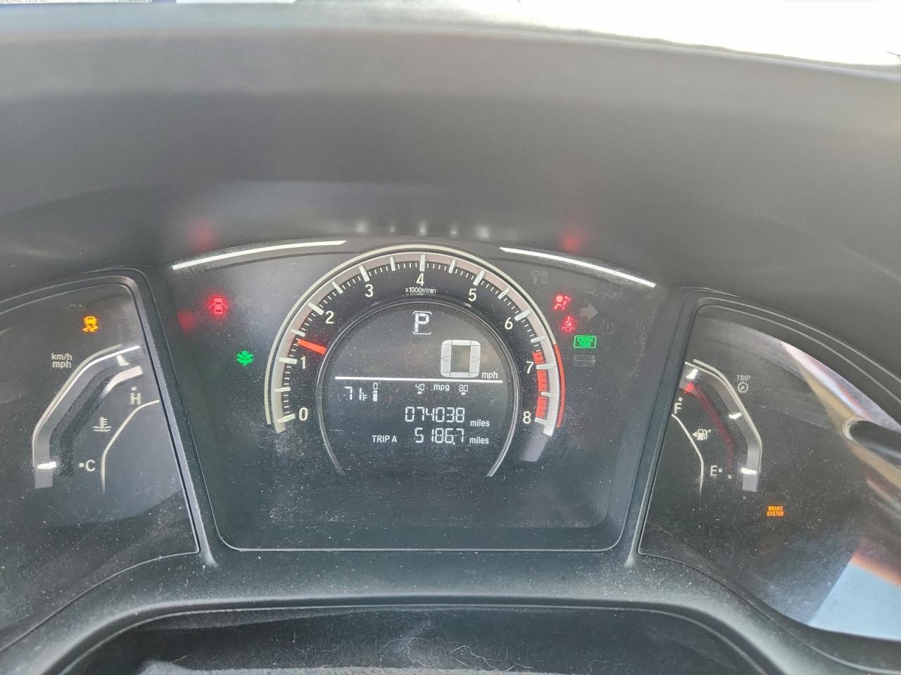 2018 Honda Civic Lx VIN: 2HGFC2F53JH573439 Lot: 93779295