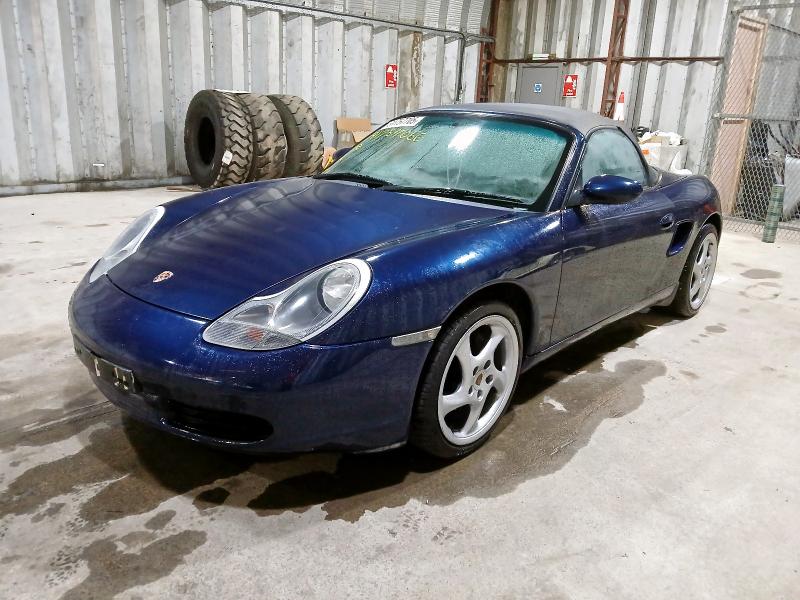 2000 PORSCHE BOXSTER 2.7 2DR TIPTRONIC S for sale at Copart WHITBURN