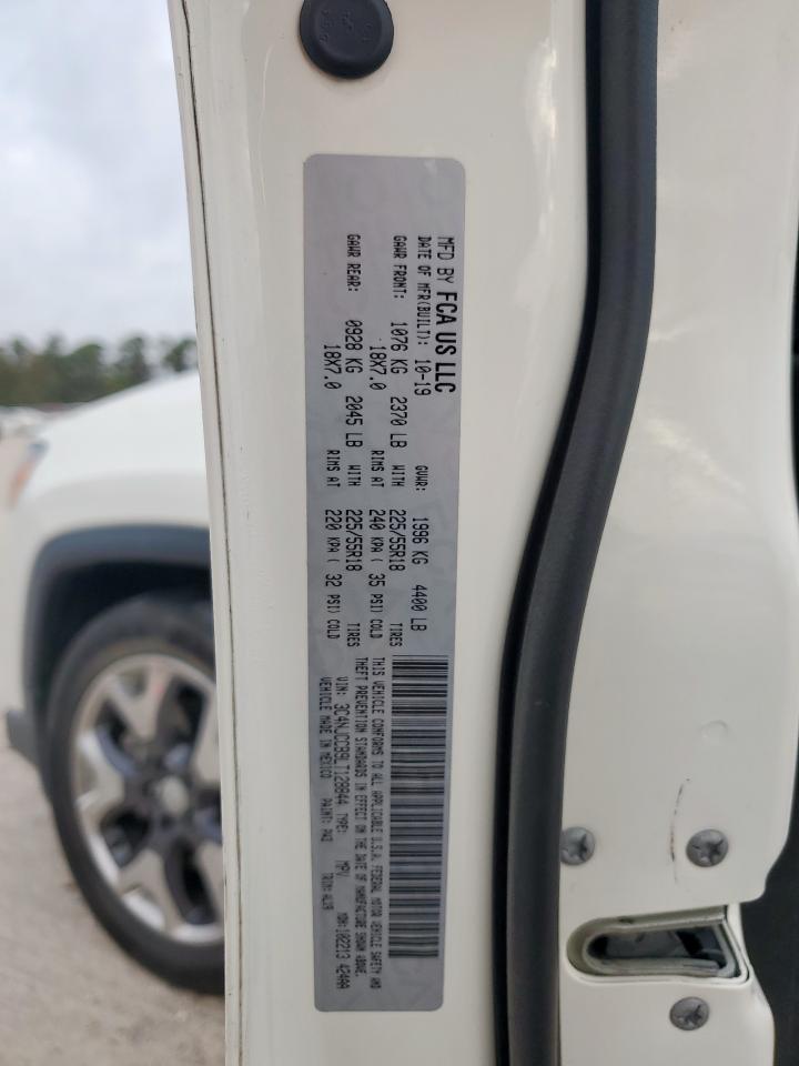 2020 Jeep Compass Limited VIN: 3C4NJCCB9LT128844 Lot: 93119015