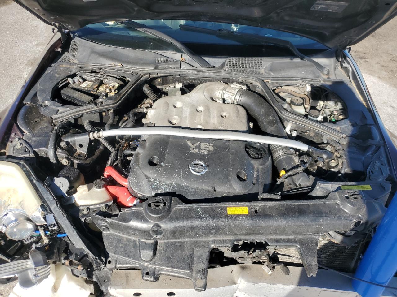 2006 Nissan 350Z Coupe VIN: JN1AZ34E36M354195 Lot: 92341855