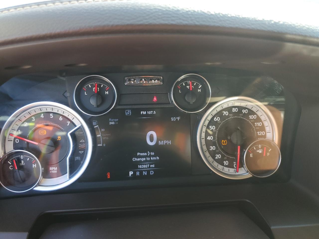 2013 Ram 1500 Laramie VIN: 1C6RR6NT3DS535179 Lot: 92946105