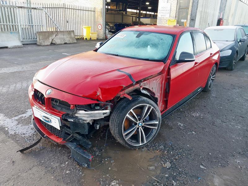 2017 BMW 3 SERIES 320D M SPORT 4DR STEP AUTO for sale at Copart PETERLEE