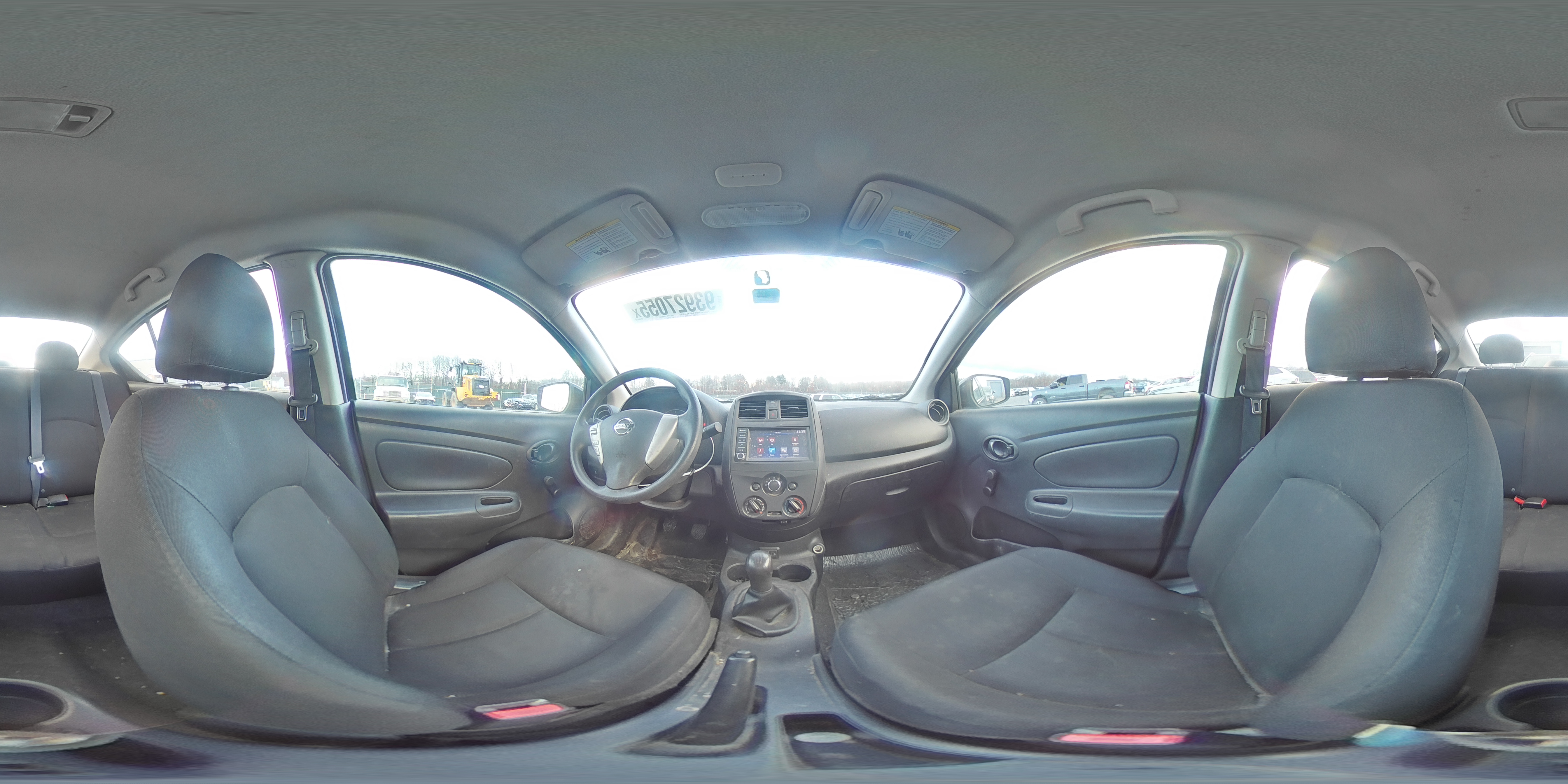 2019 Nissan Versa S VIN: 3N1CN7AP4KL827284 Lot: 93927055