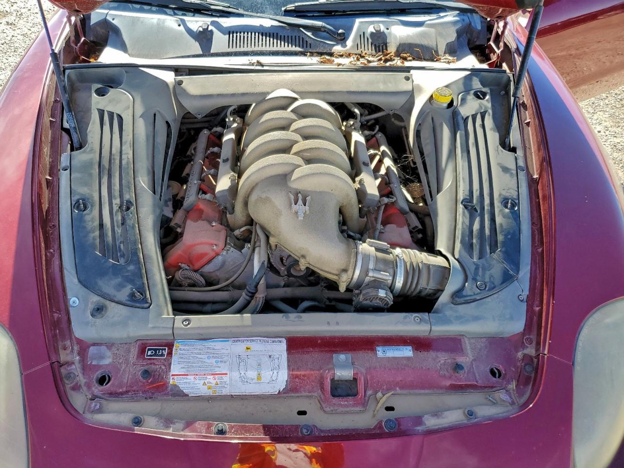 2004 Maserati Coupe Gt VIN: ZAMBC38A840012347 Lot: 92750245