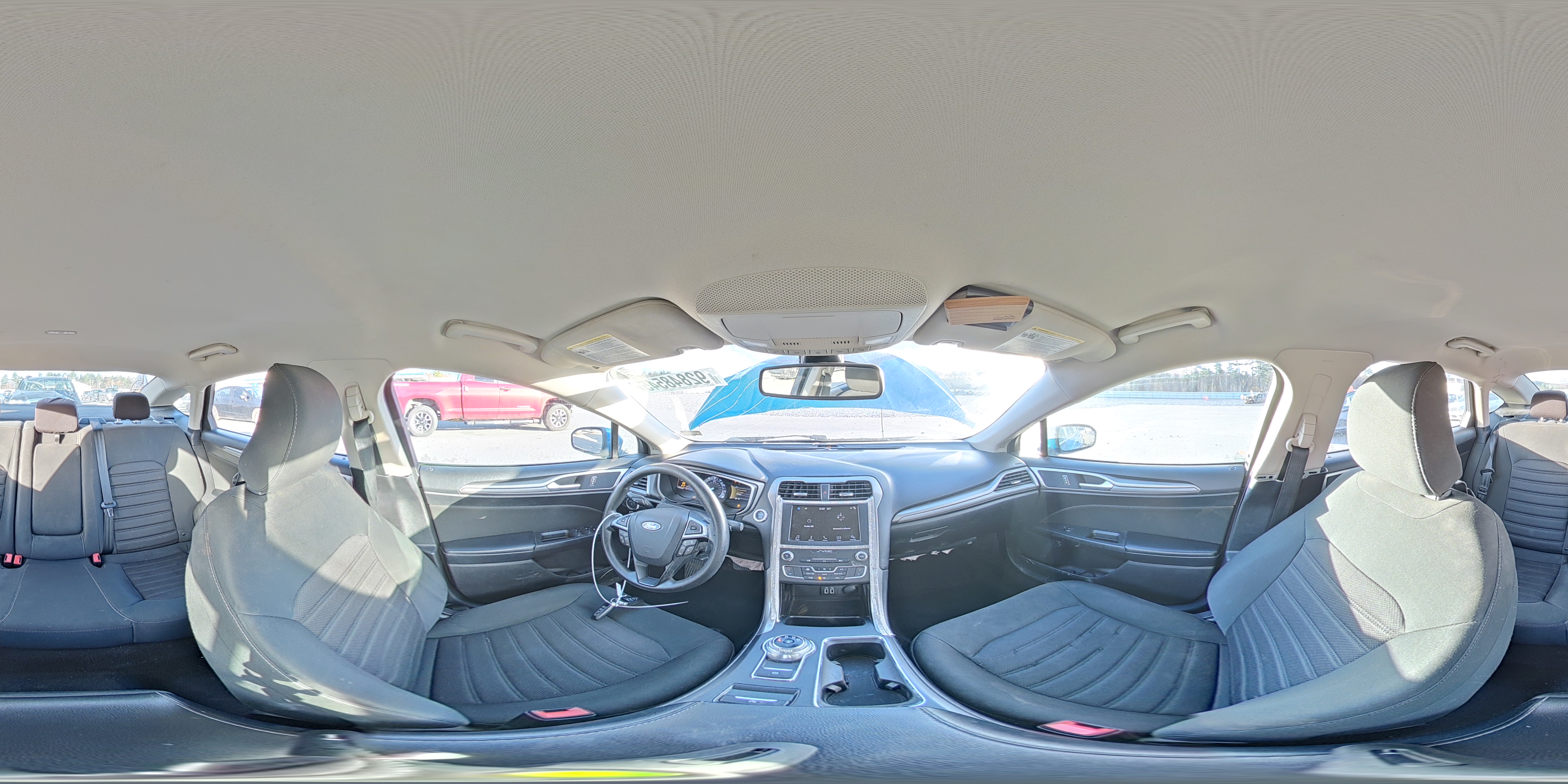 2019 Ford Fusion Se VIN: 3FA6P0HD7KR243410 Lot: 92848545