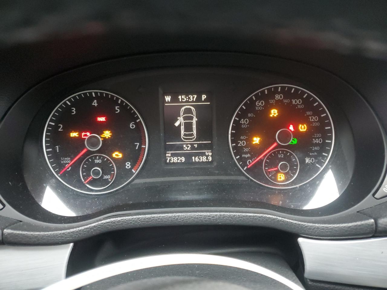 2013 Volkswagen Passat Se VIN: 1VWBP7A3XDC128141 Lot: 93769435