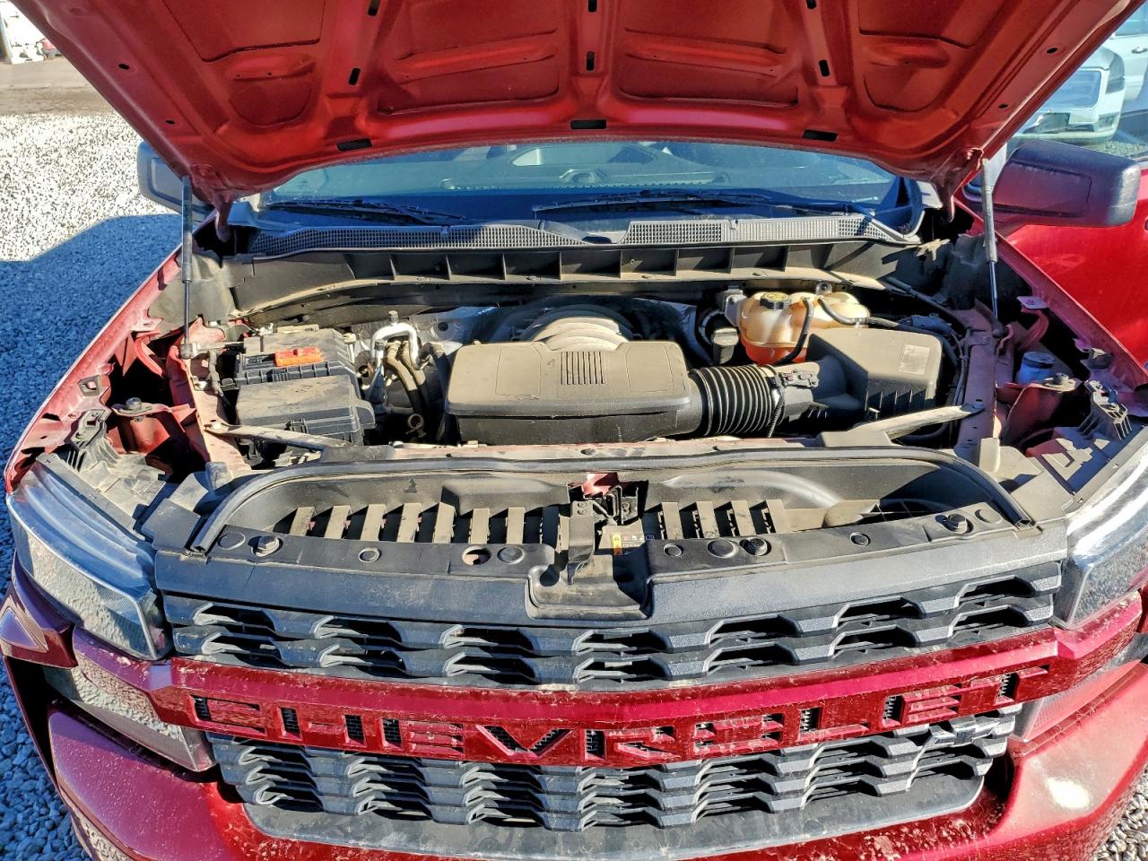 2021 Chevrolet Silverado K1500 Custom VIN: 3GCUYBEF6MG159190 Lot: 93818495