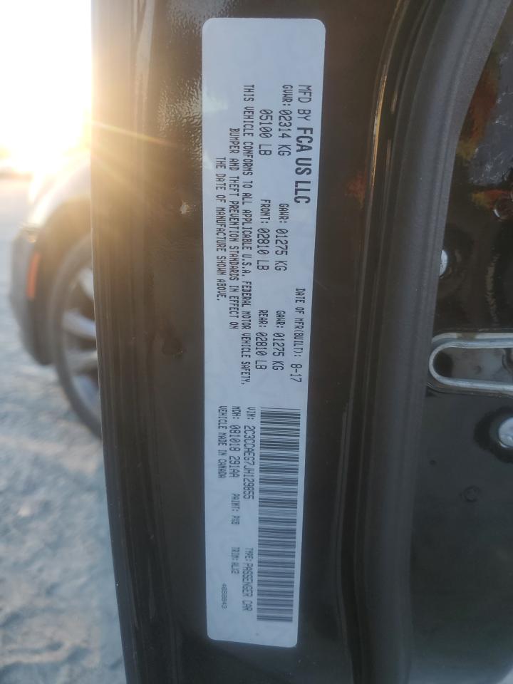 2018 Chrysler 300 Limited VIN: 2C3CCAEG7JH129855 Lot: 90987515