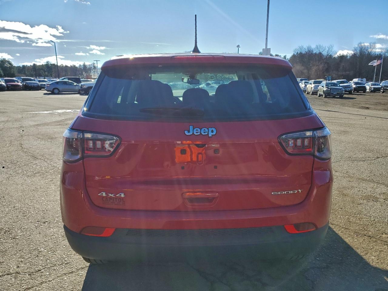 2021 Jeep Compass Sport VIN: 3C4NJDAB5MT578985 Lot: 93553285