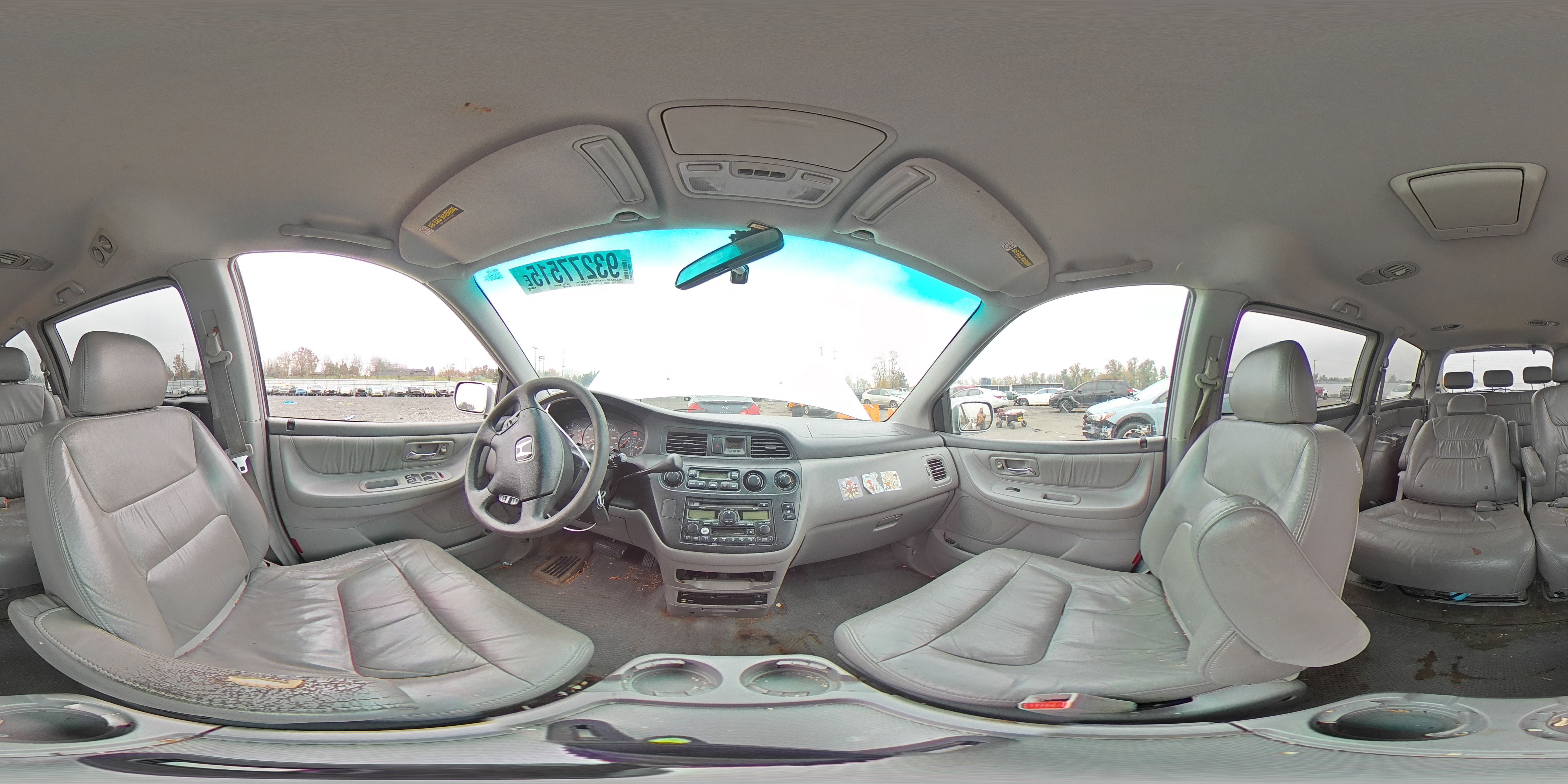 2002 Honda Odyssey Exl VIN: 2HKRL18042H567083 Lot: 93277515