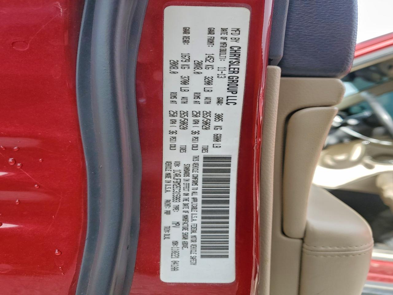 2014 Jeep Grand Cherokee Limited VIN: 1C4RJFBM2EC315993 Lot: 93625205