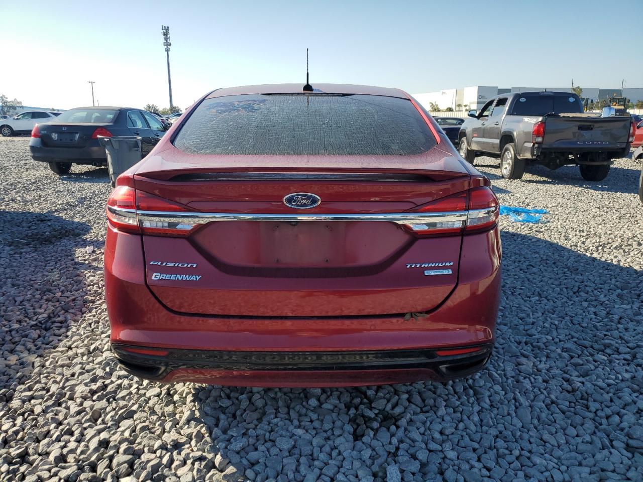 2017 Ford Fusion Titanium VIN: 3FA6P0K92HR151571 Lot: 92980685