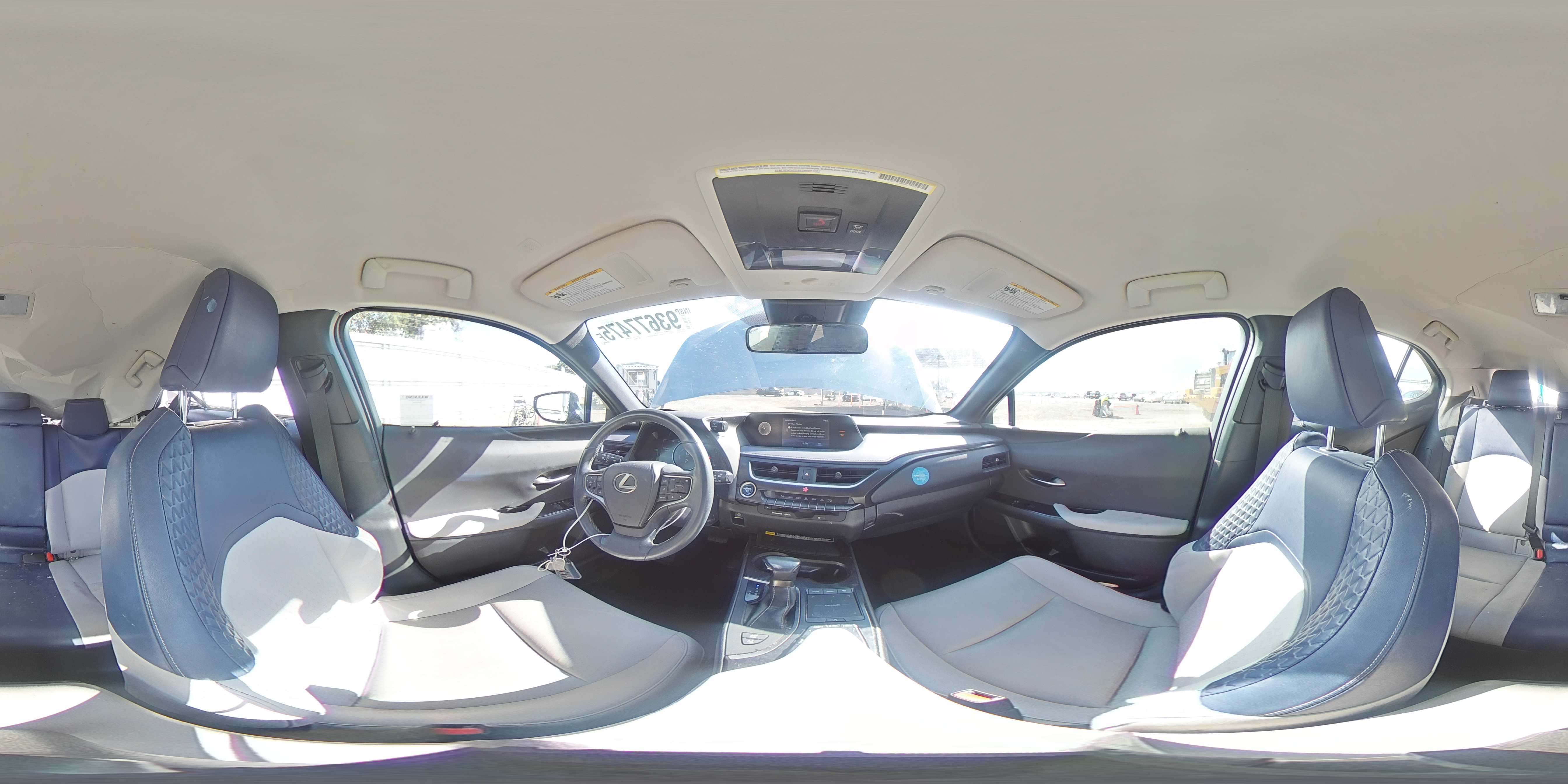 2022 Lexus Ux 250H Base VIN: JTHX9JBH8N2056825 Lot: 93677475